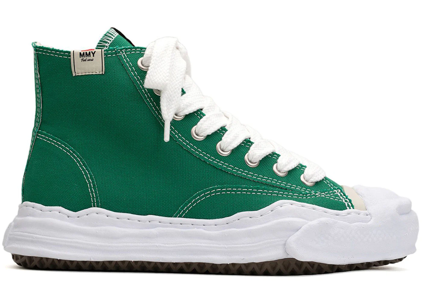 Maison Mihara Yasuhiro Hank OG Sole Canvas High CL Green