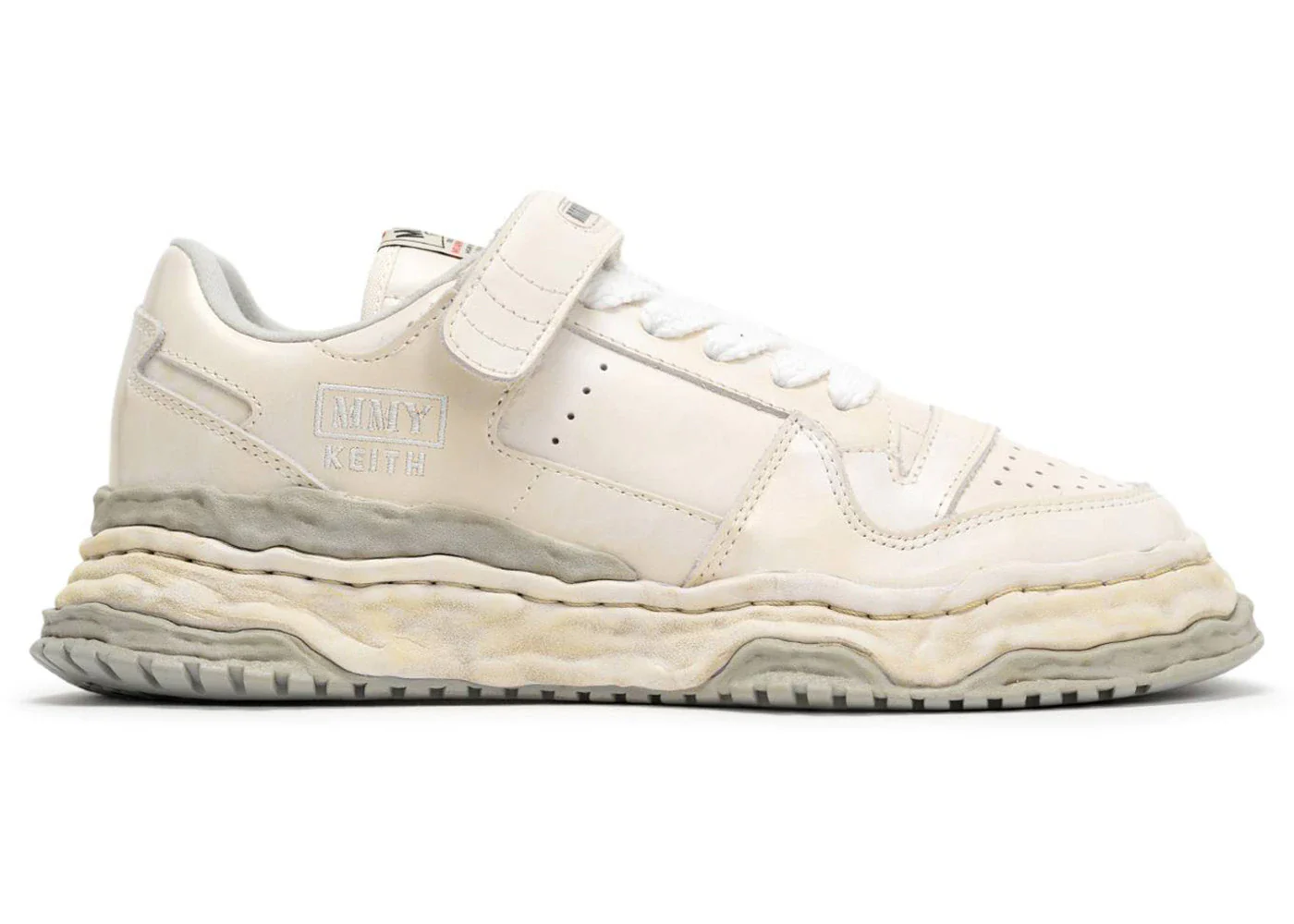 Maison Mihara Yasuhiro Keith OG Sole Brushed Leather Low White