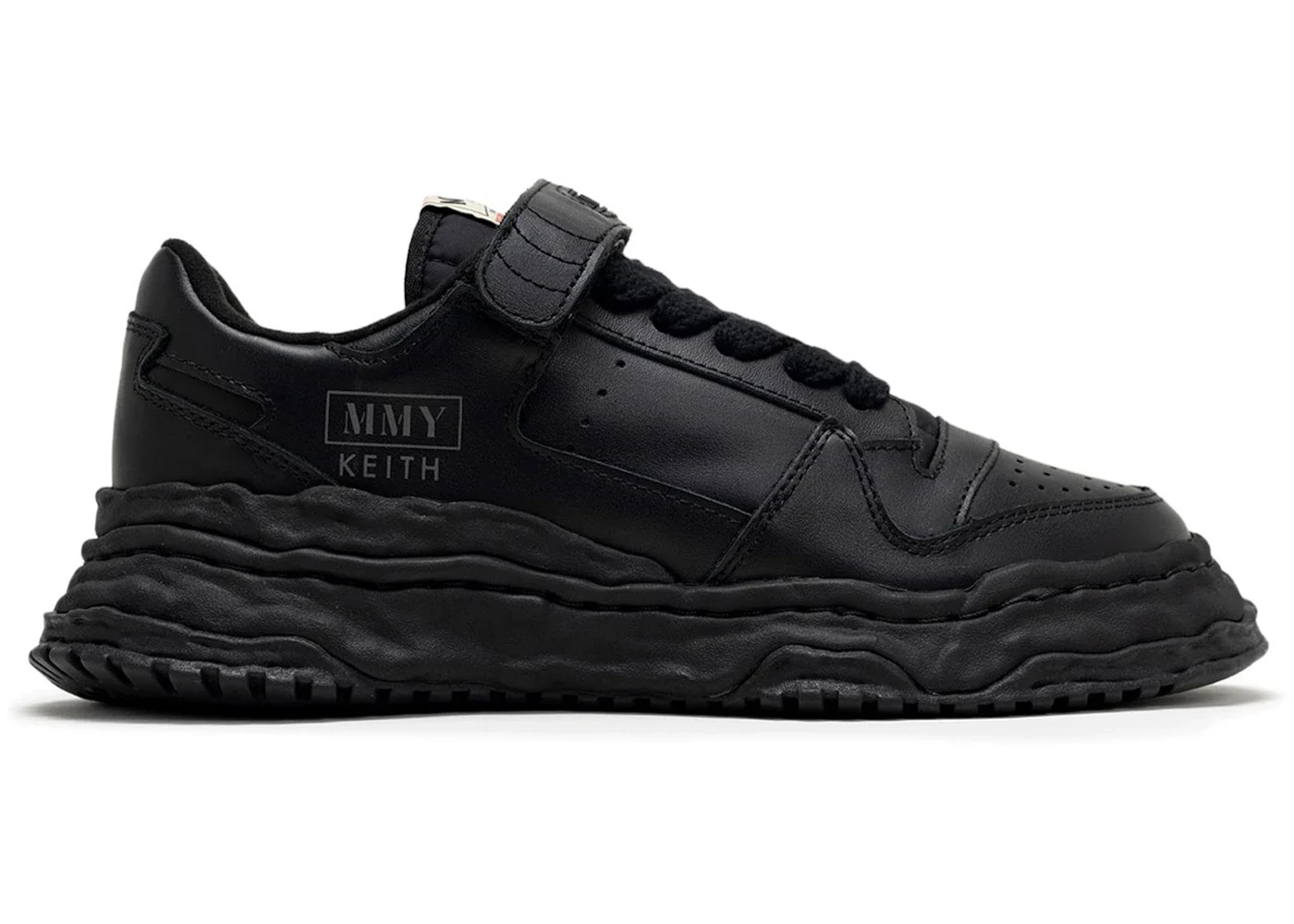 Maison Mihara Yasuhiro Keith OG Sole Leather Low Triple Black