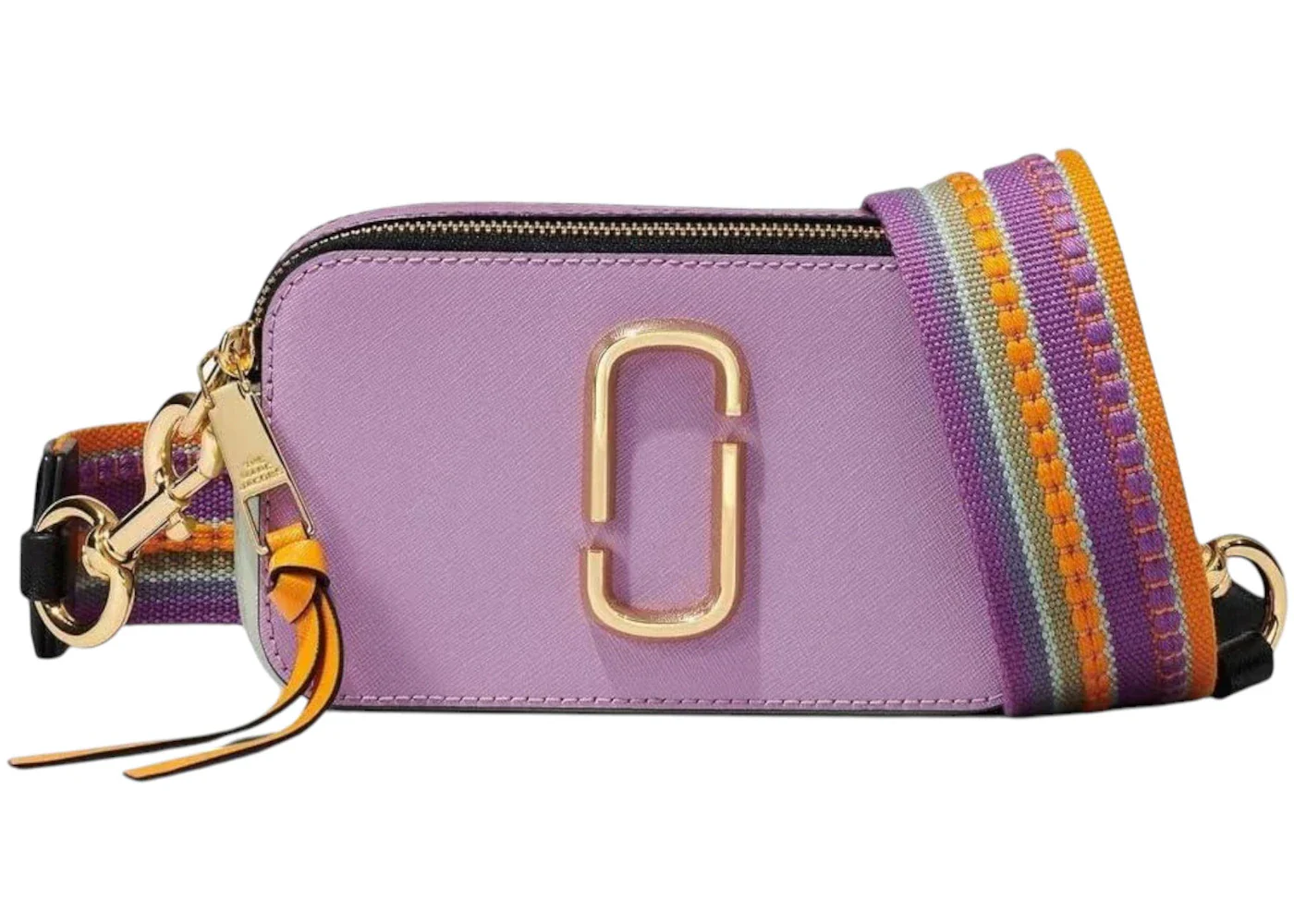 Marc Jacobs Snapshot Color-Blocked Crossbody Bag locked Crossbody Bag - Regal Orchid Multi