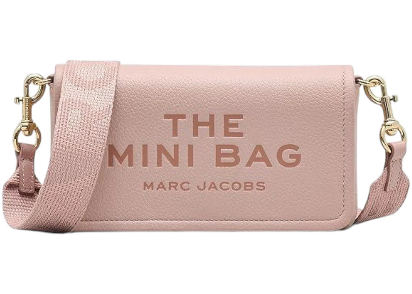 Marc Jacobs The Leather Mini Crossbody Bag Rose