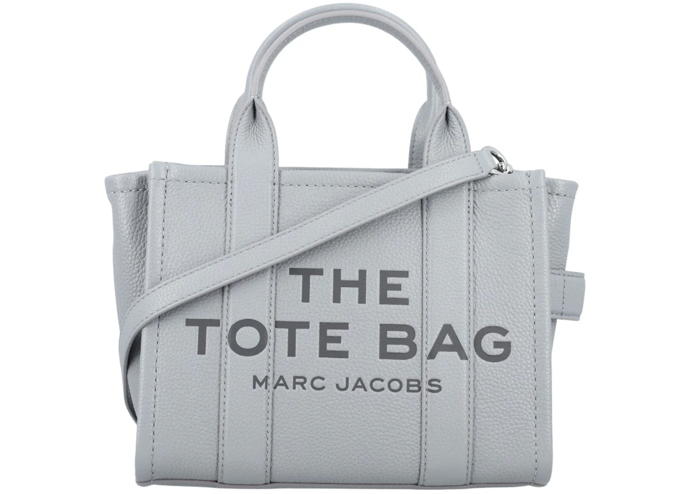 Marc Jacobs The Small Tote Leather Wolf Grey