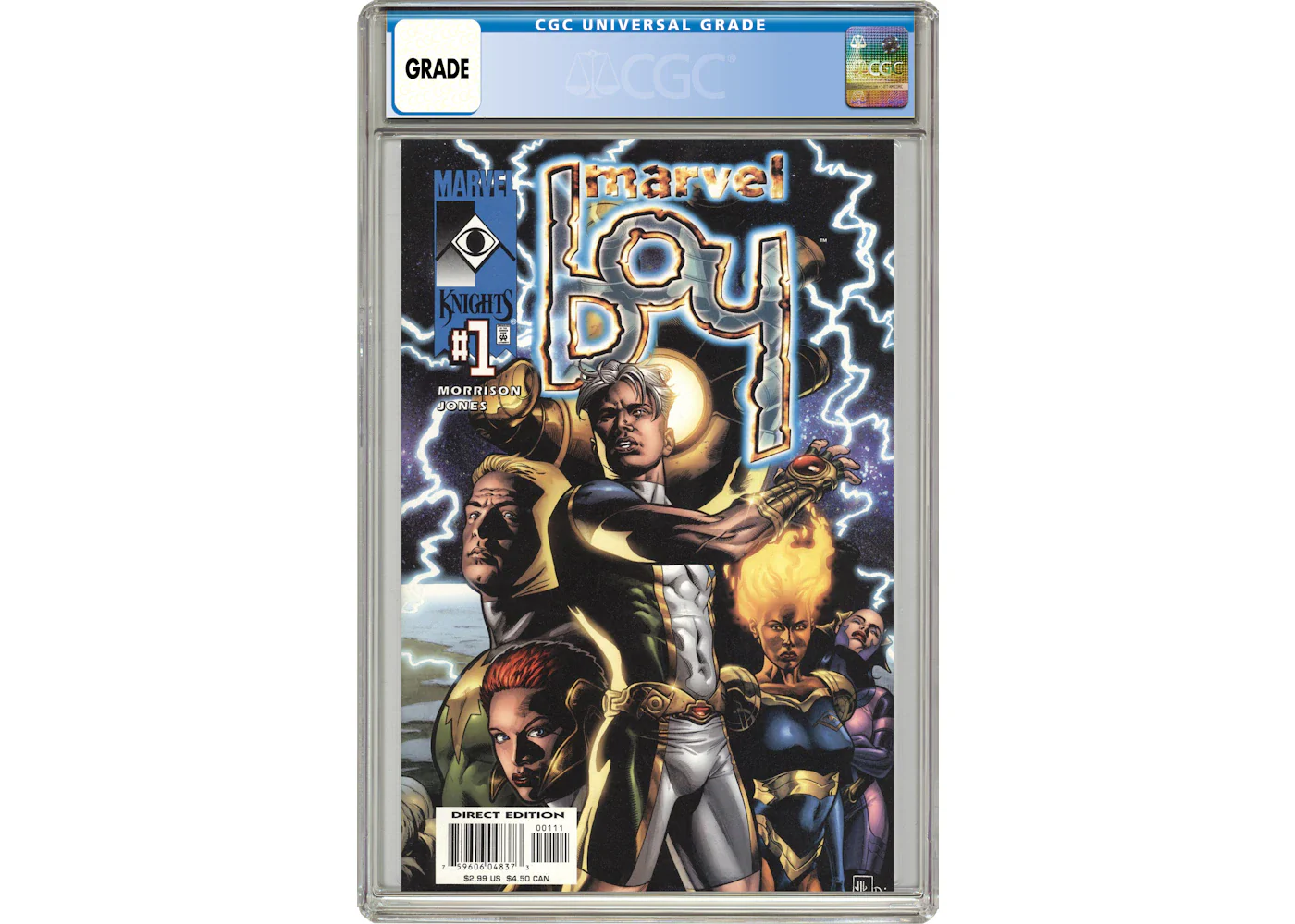 Marvel Boy (2000) #1 Comic Book CGC Graded