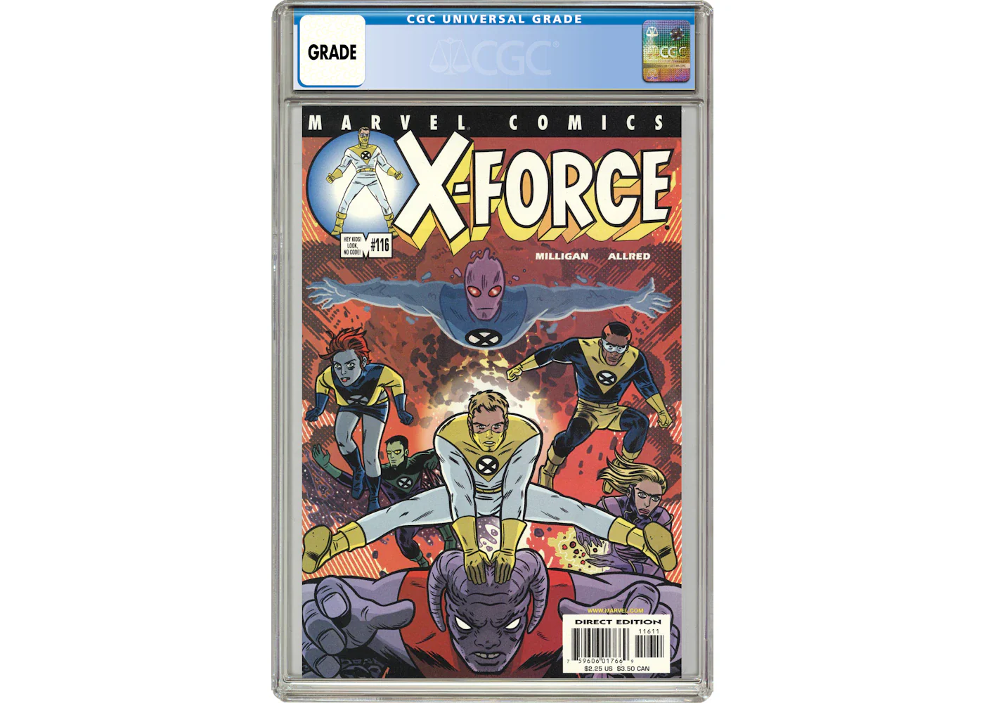 Marvel X-Force (1991 1st Series) #116B Comic Book CGC Graded