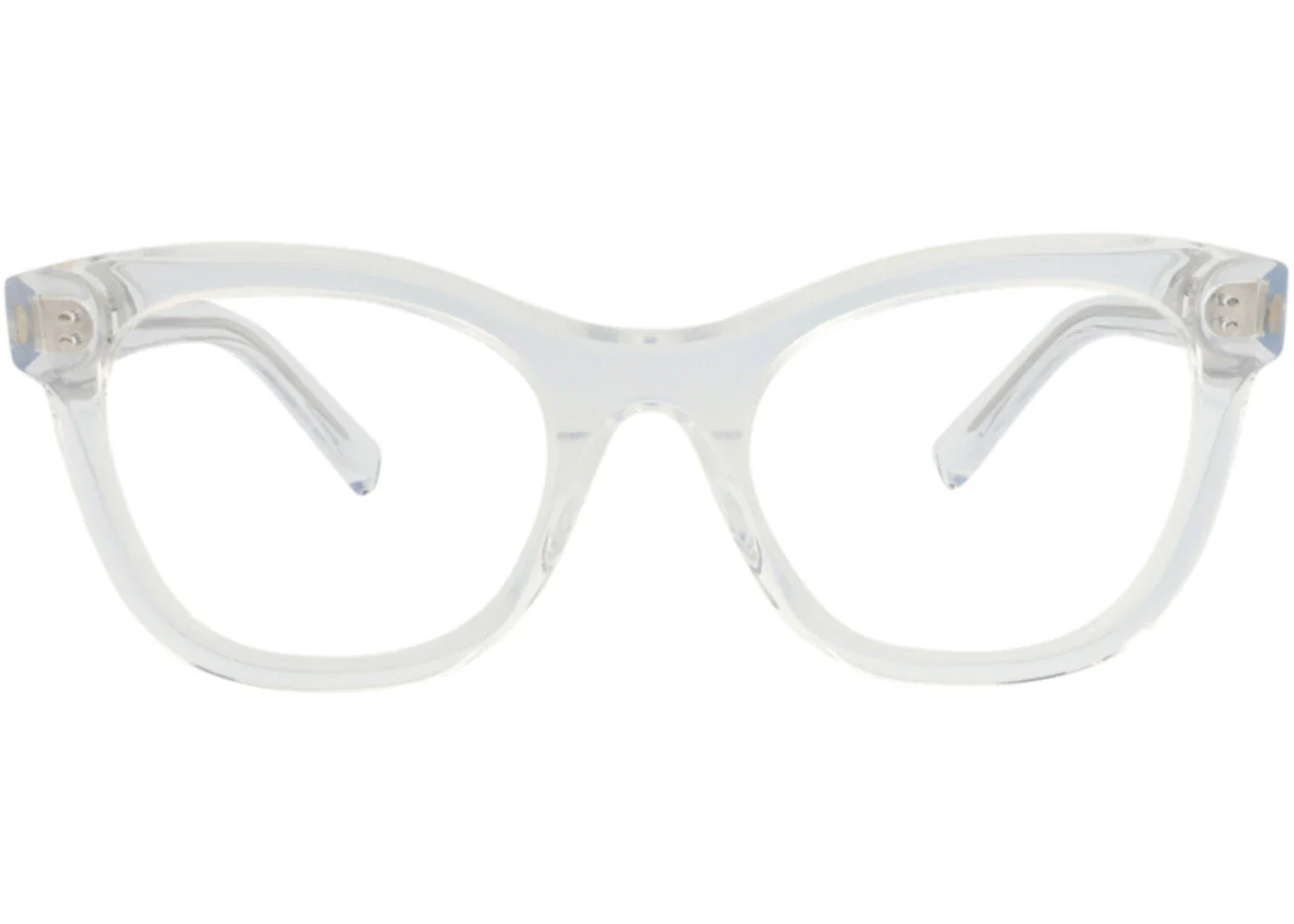 Maui Jim Round-Frame Hexetate Optical Frames Crystal Crystal Transparent (MJO2302-05)