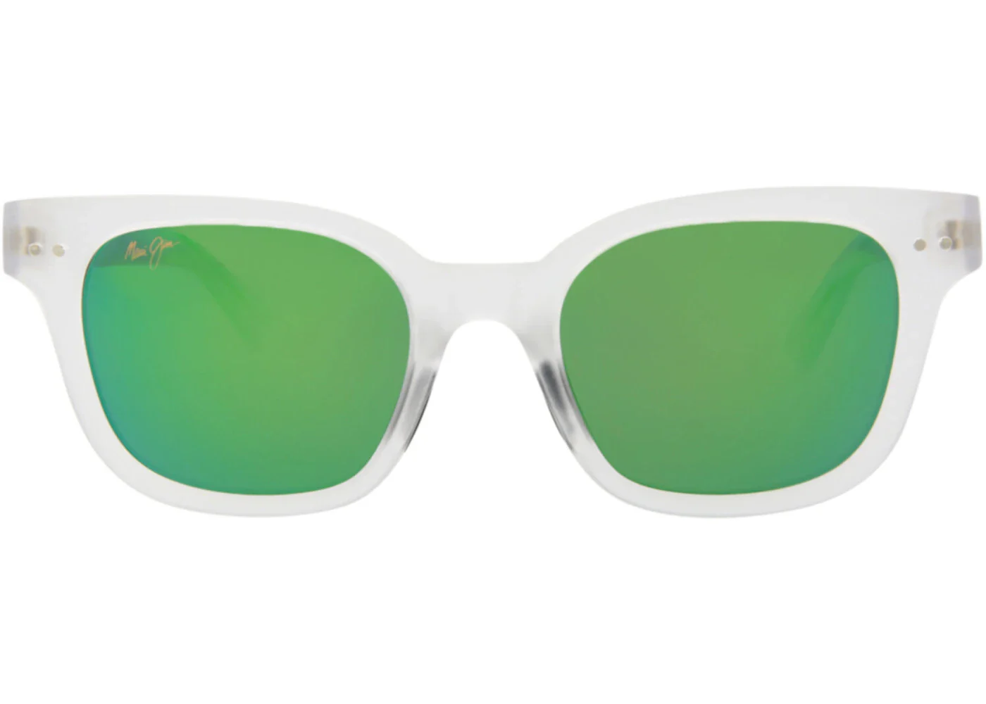 Maui Jim Square-Frame Nylon Sunglasses CRYSTAL CRYSTAL GREEN (GM822-05CM)