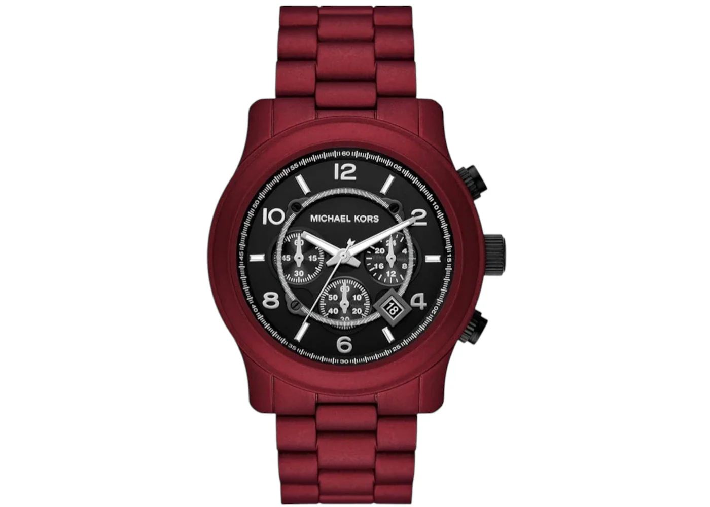 Michael Kors Runway Chronograph Red Matte Coated MK9148