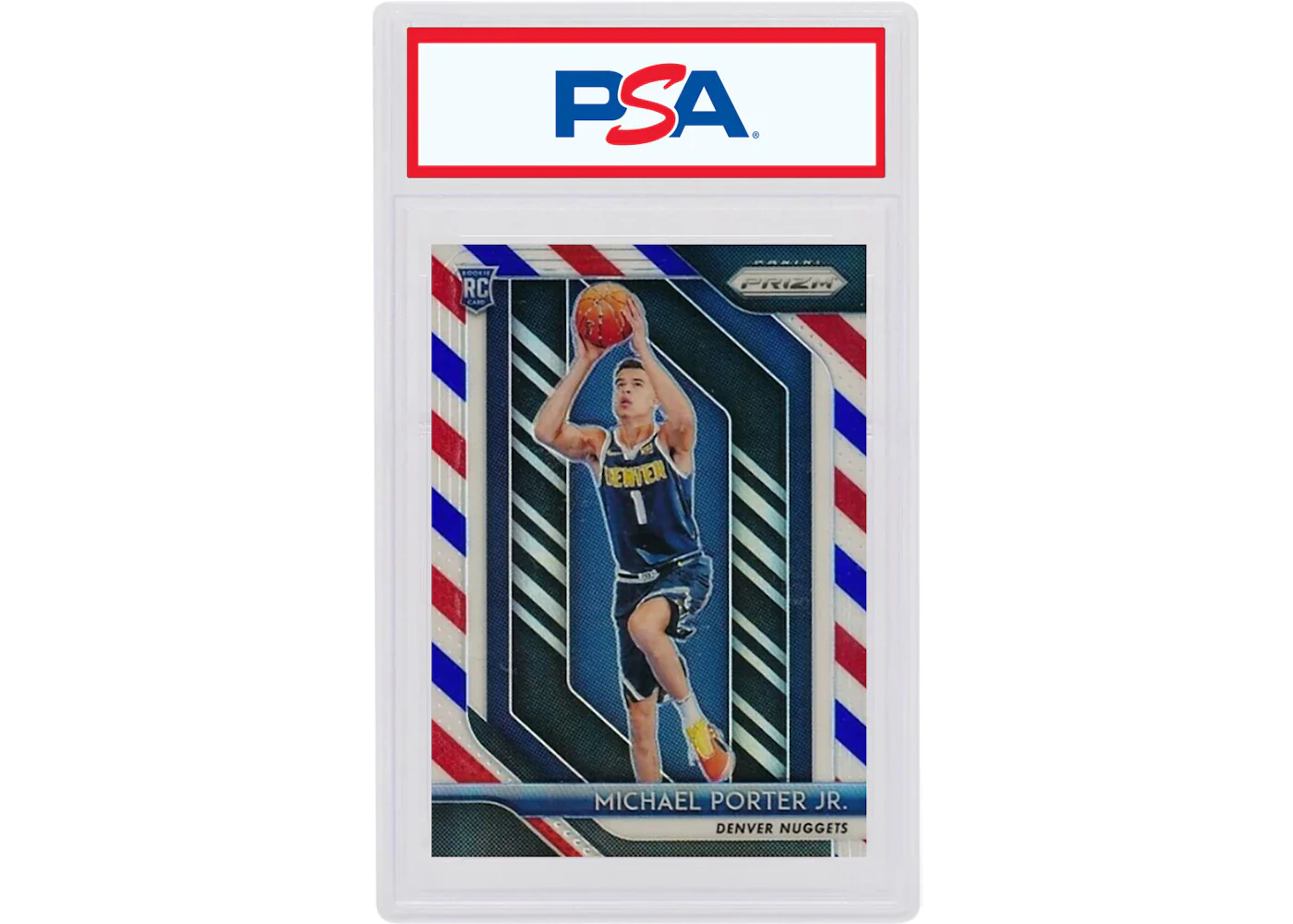 Michael Porter Jr. 2018 Panini Prizm Rookie Red/White/Blue #32 (PSA or BGS Graded)