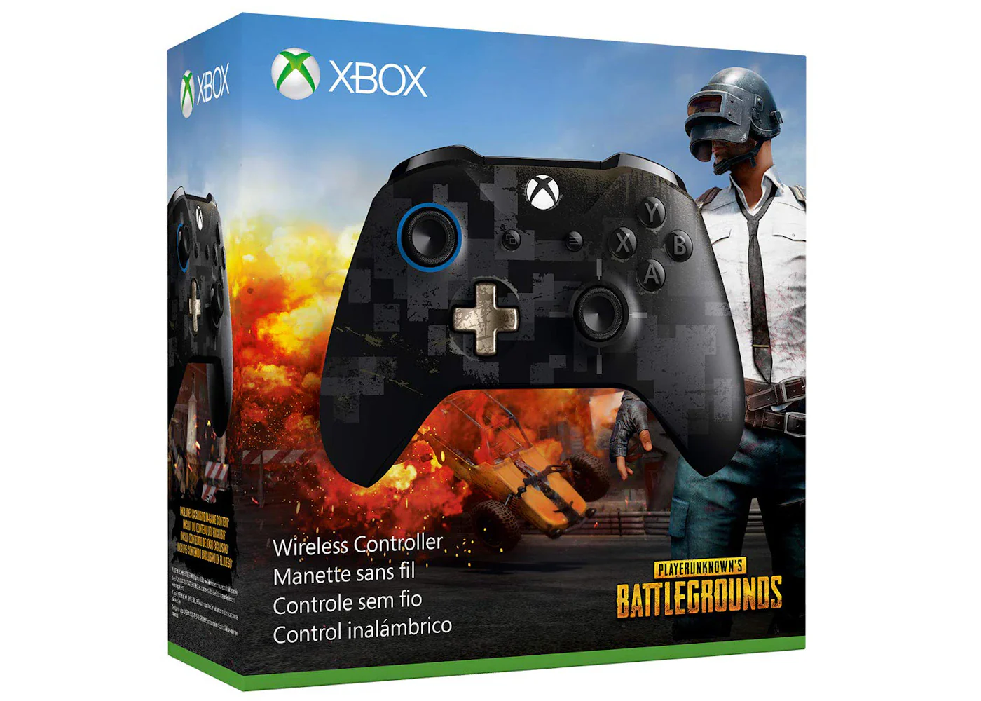 Microsoft Xbox Wireless Controller Playerunknown's Battlegrounds Limited Edition WL3-00115 Black/Grey