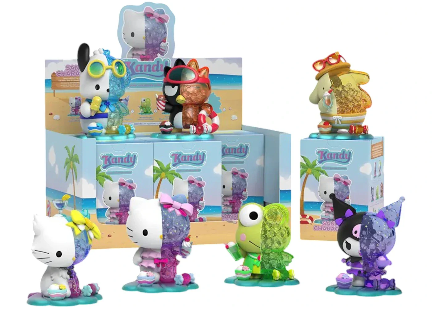 Mighty Jaxx Kandy: Sanrio Sea Breeze Series Sealed Case (6 Blind Boxes)