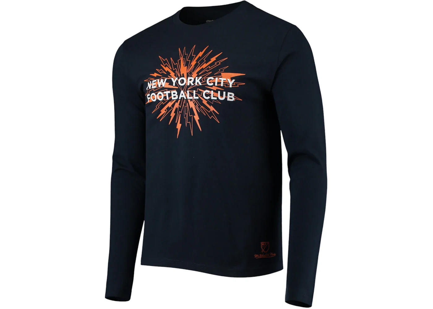 Mitchell & Ness New York City FC For The City Long Sleeve T-shirt Navy