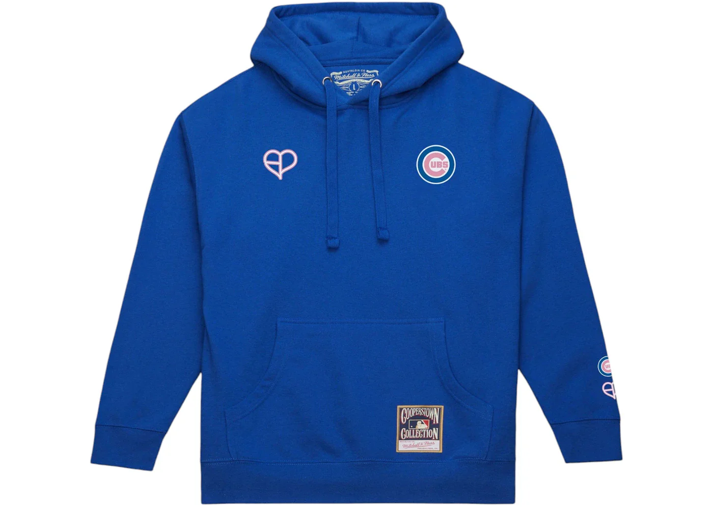 Mitchell & Ness x BLACKPINK Chicago Cubs Hoodie Blue