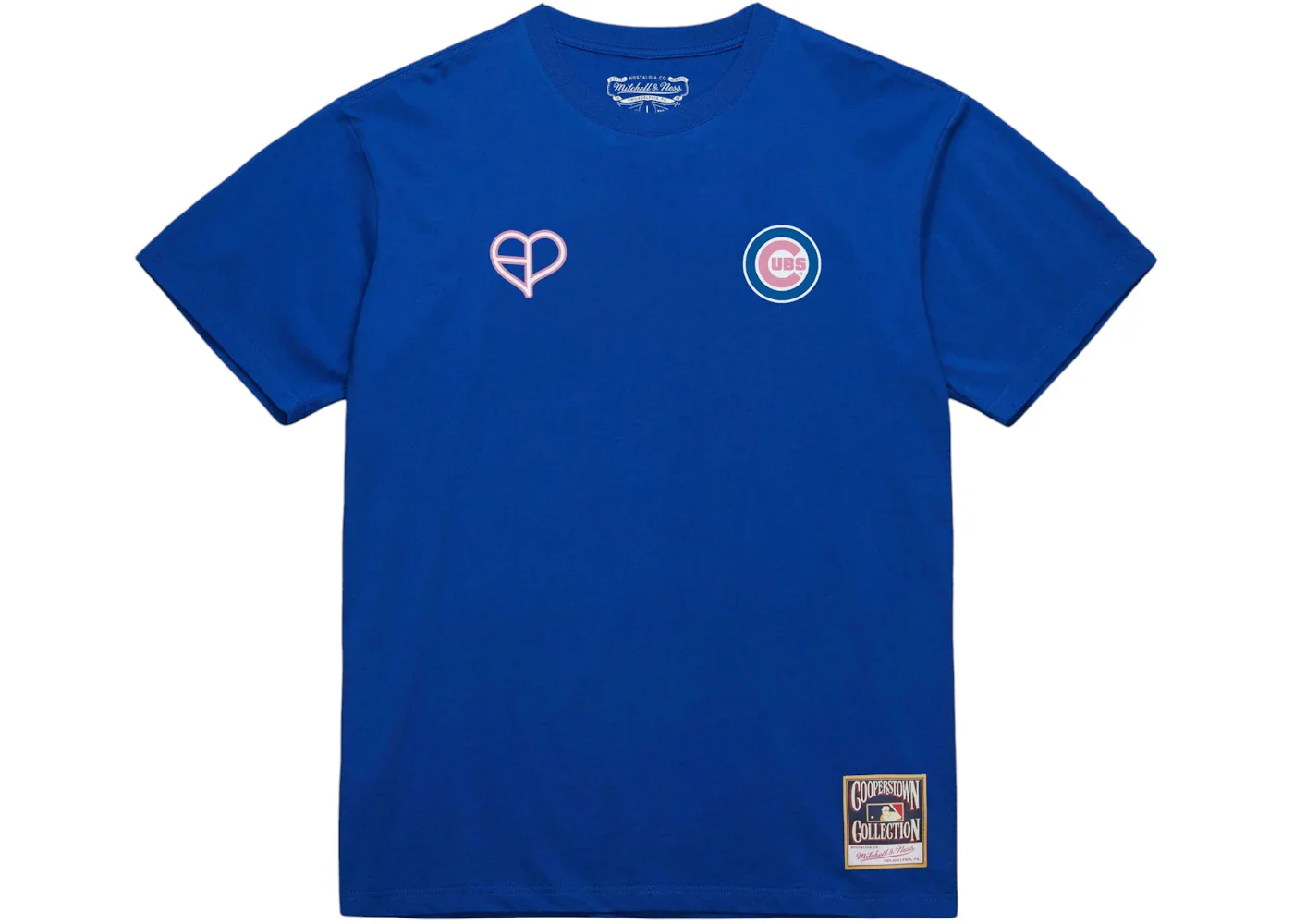 Mitchell & Ness x BLACKPINK Chicago Cubs T-shirt Royal