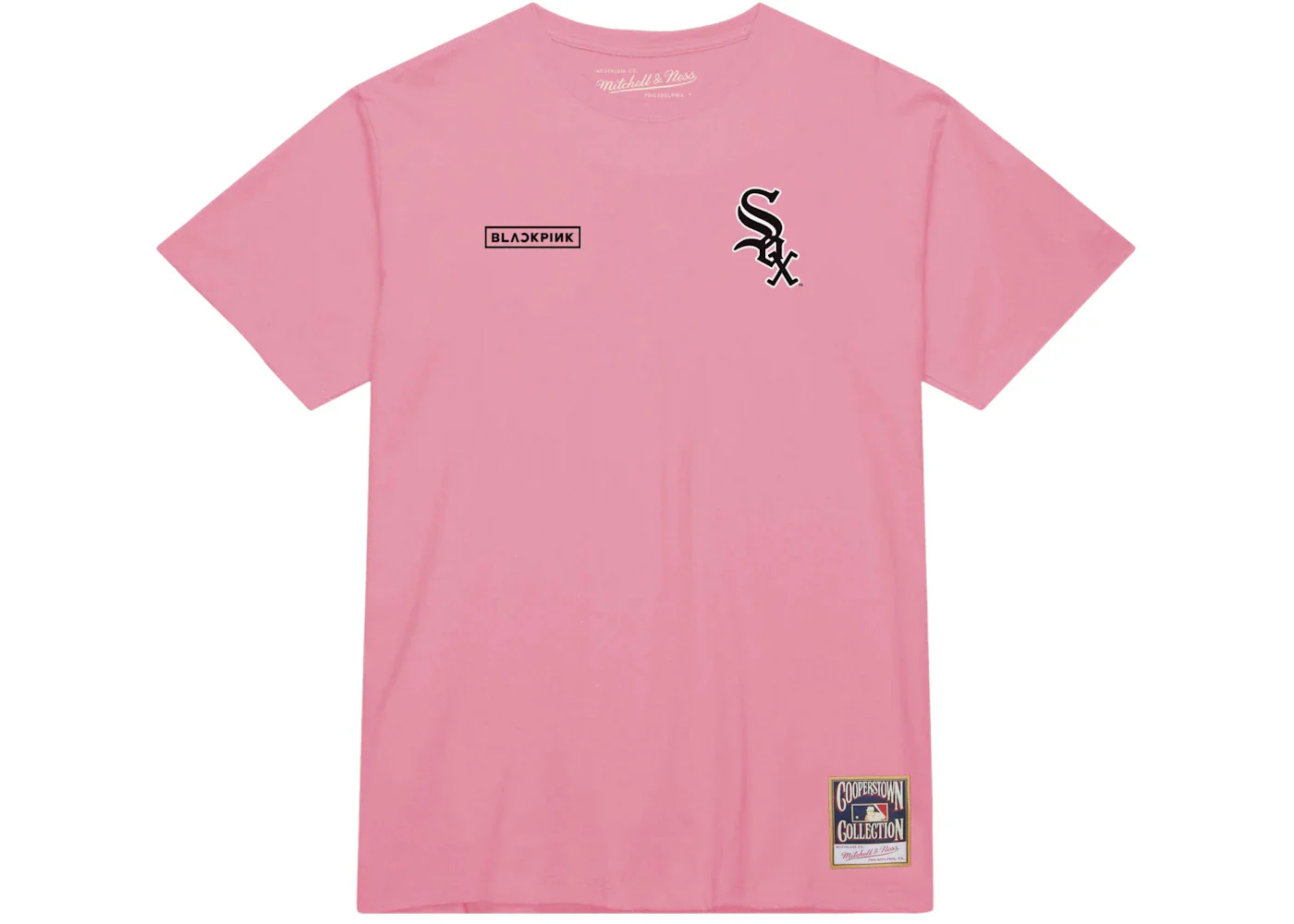 Mitchell & Ness x BLACKPINK Chicago Sox T-shirt Pink