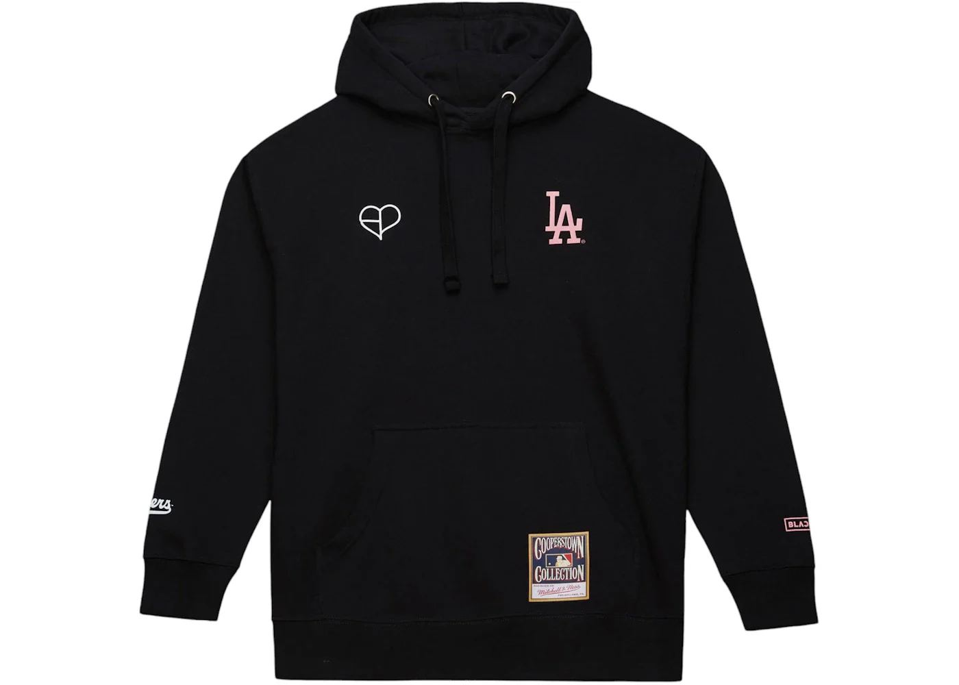 Mitchell & Ness x BLACKPINK Los Angeles Dodgers Pullover Hoodie Black