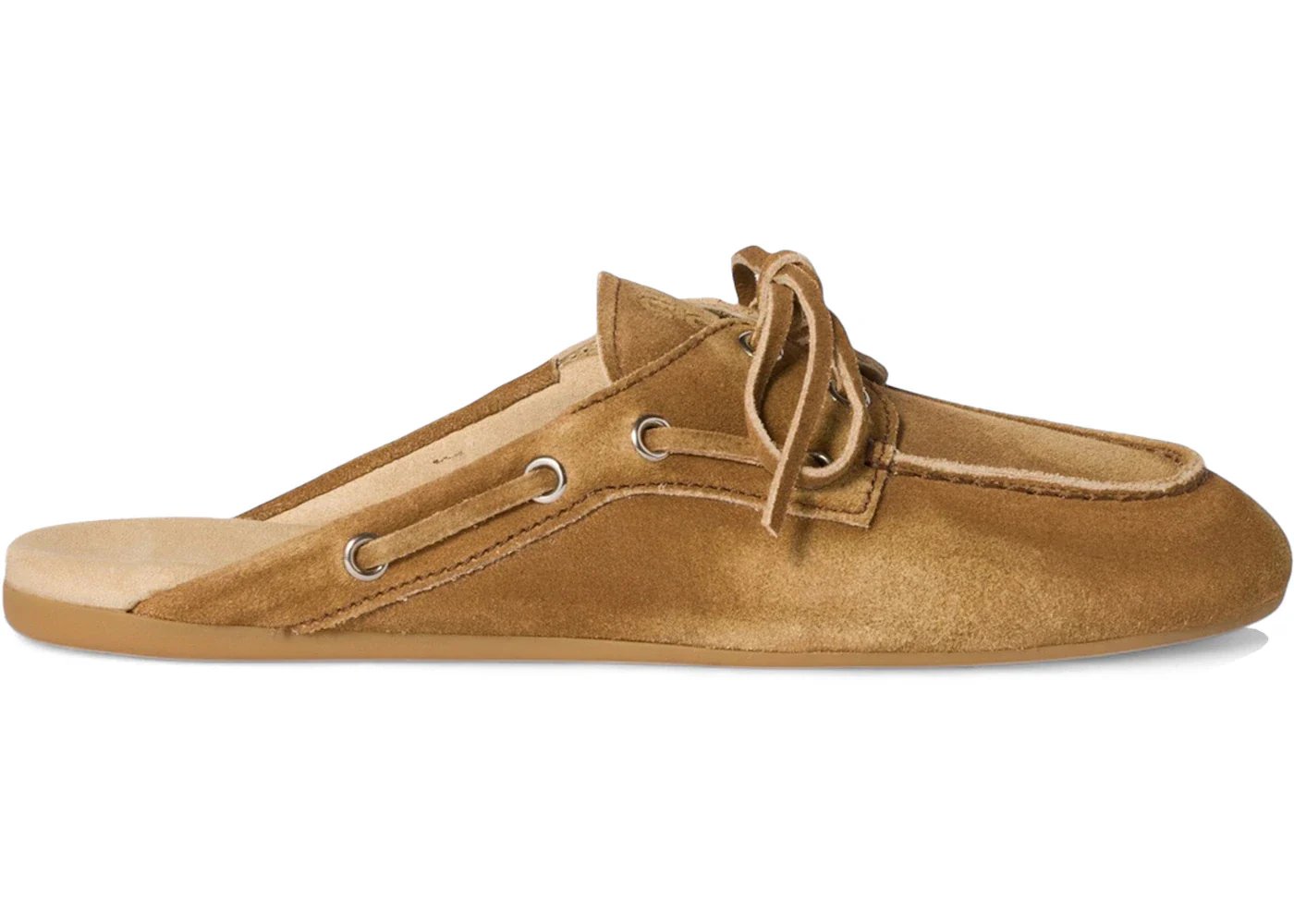 Miu Miu Faded Suede Mules Cinnamon (Women's)