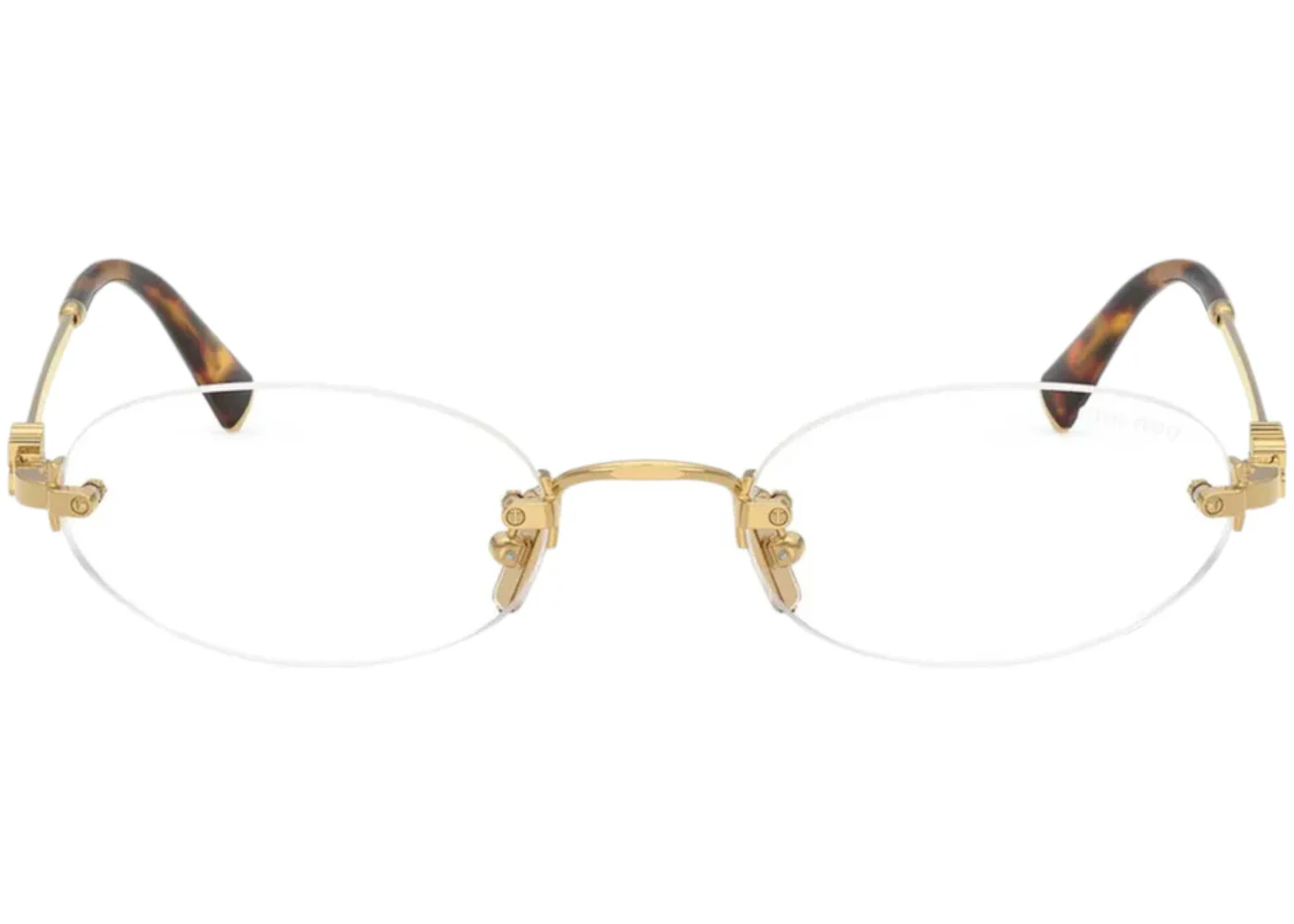 Miu Miu Nocturne Sunglasses Blue Ray Transparent (0MU A54S 5AK08N)