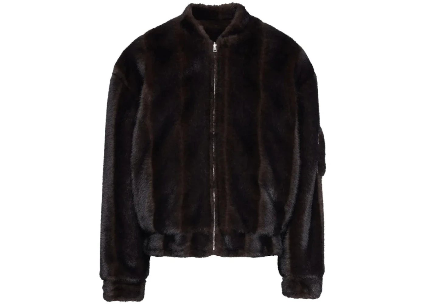 MM6 Bomber Jacket Black Brown