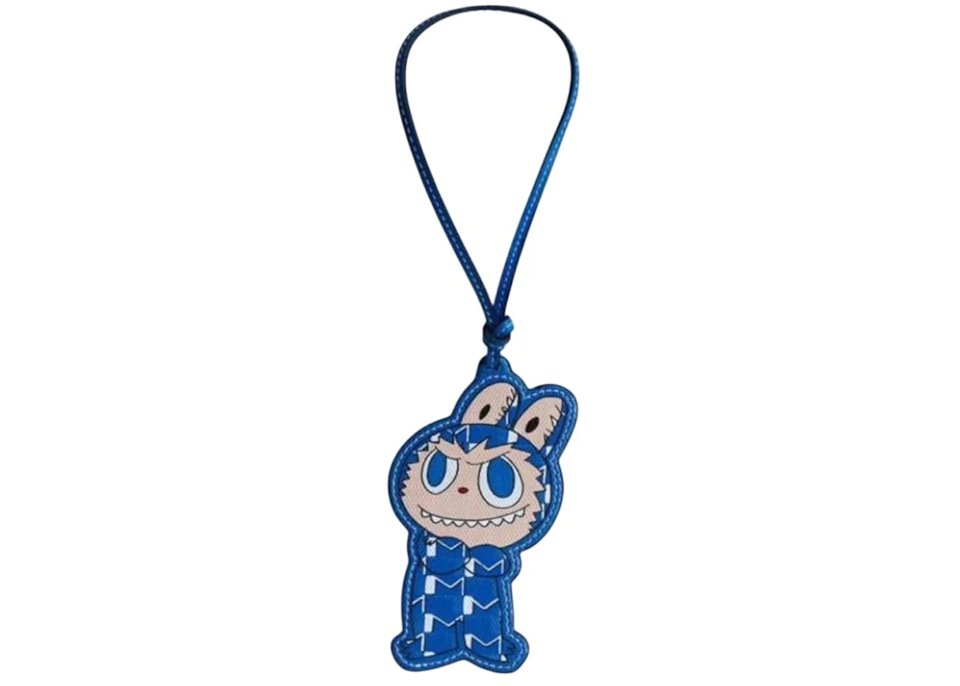 Moynat x Kasing Lung The Monsters Labubu  Bag Charm Blue