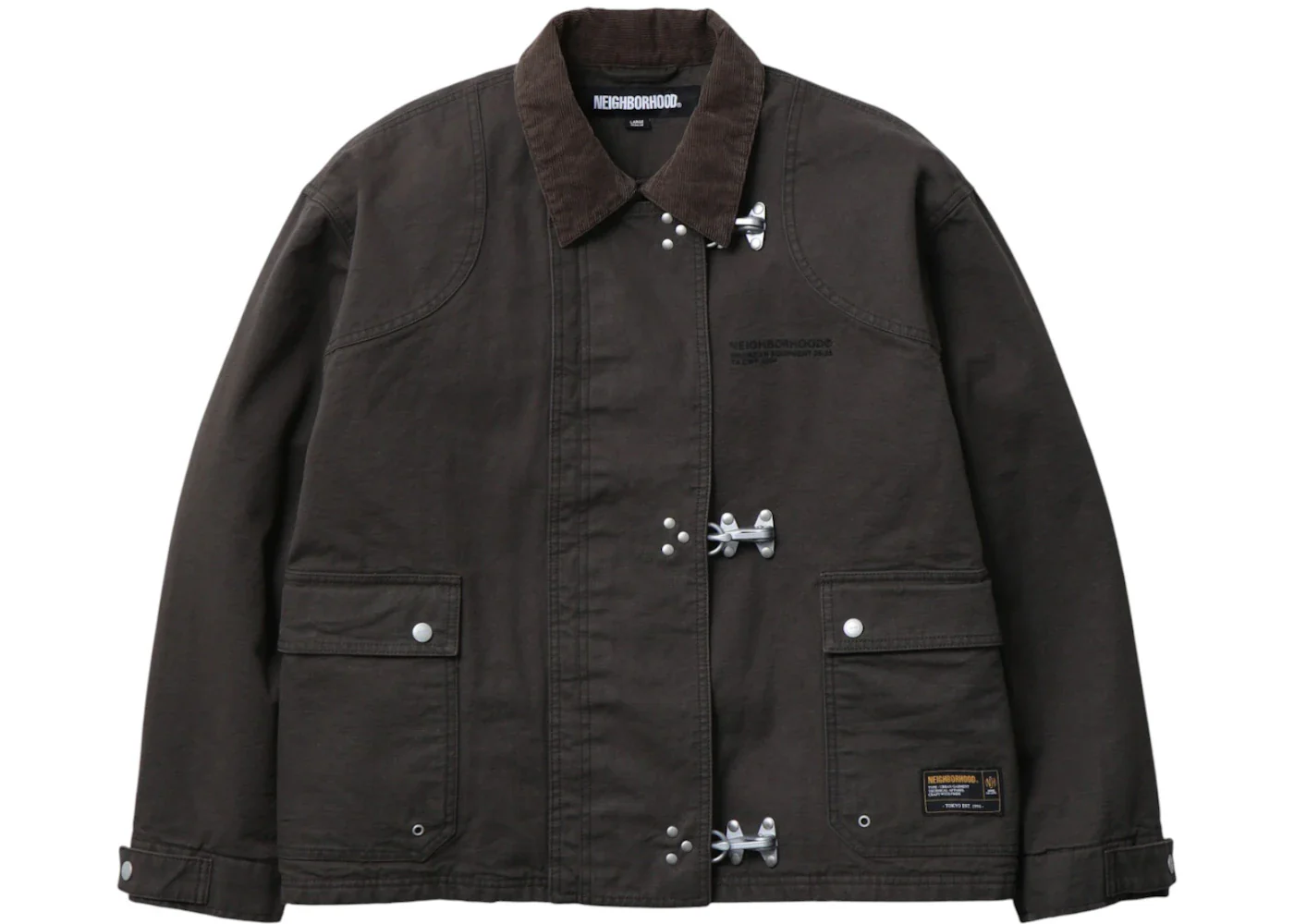 Neighborhood Fireman Jacket Brown