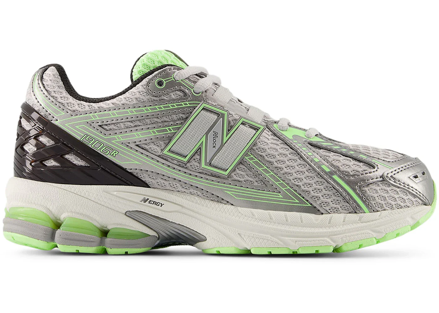 New Balance 1906R Dark Silver Metallic Mint Flash (GS)