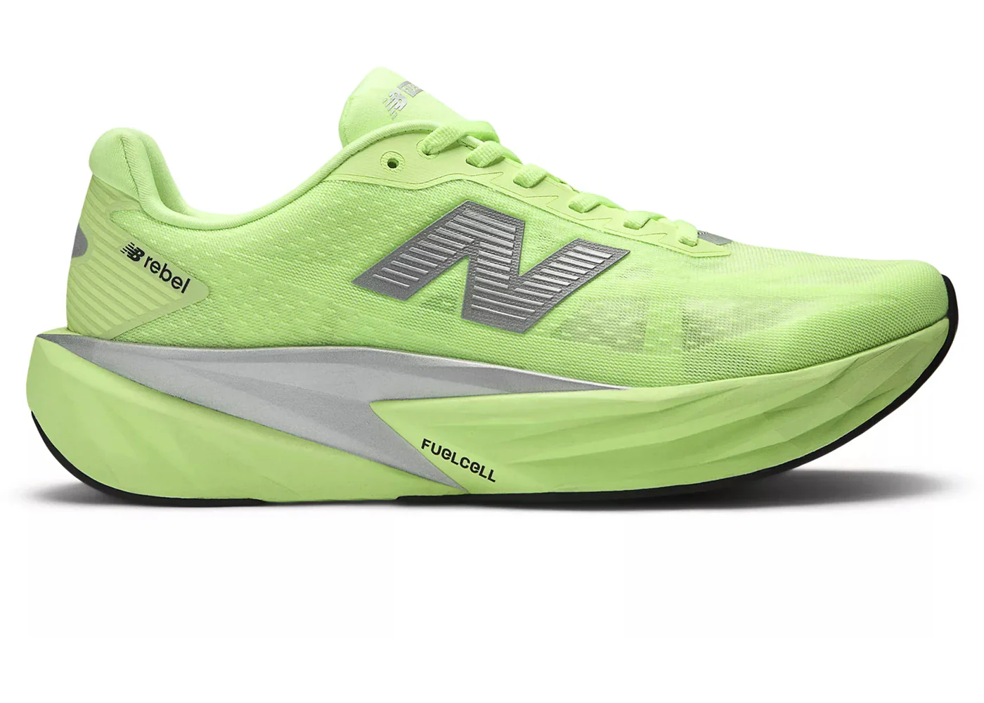 New Balance FuelCell Rebel v5 Mint Flash Lab Green Silver