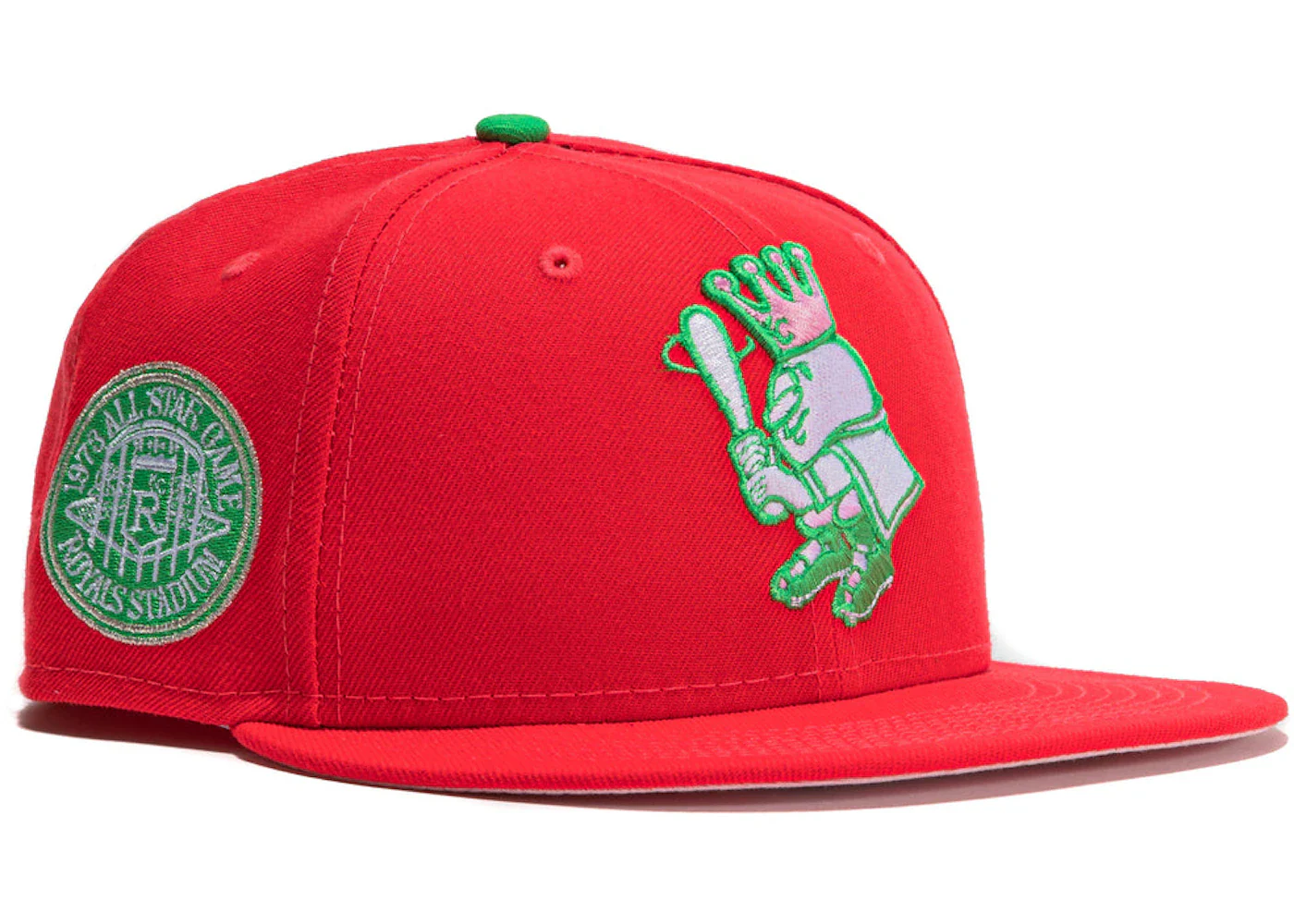 New Era Kansas City Royals Ballpark Snacks 1973 All Star Game Patch Hat Club Exclusive 59Fifty Hat Infrared