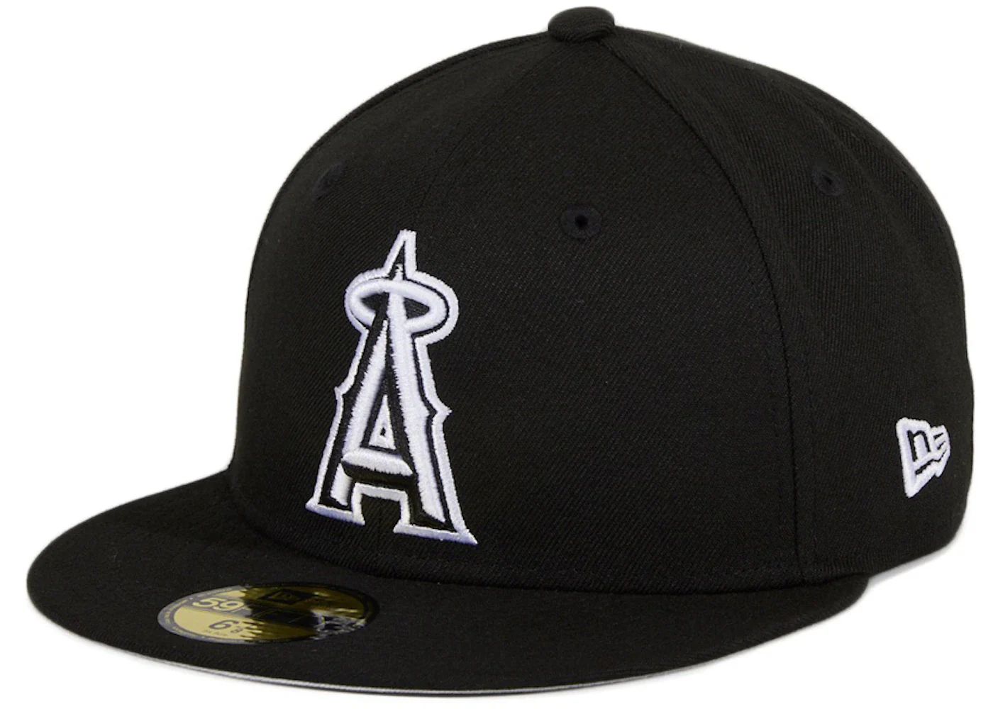New Era Los Angeles Angels 59Fifty Fitted Hat Black