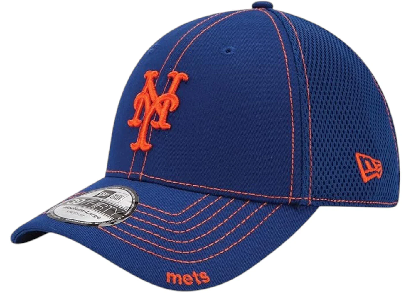 New Era MLB New York Mets Neo Fitted Baseball Cap Royal