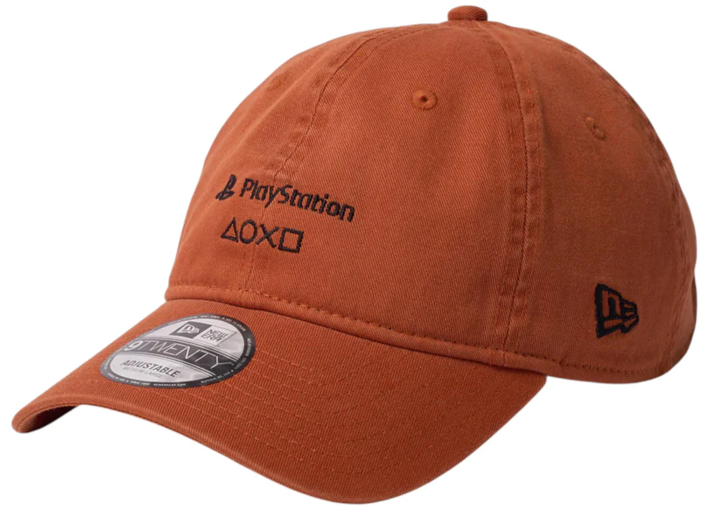 New Era x Playstation 9Twenty Lockup Cap Last Orange