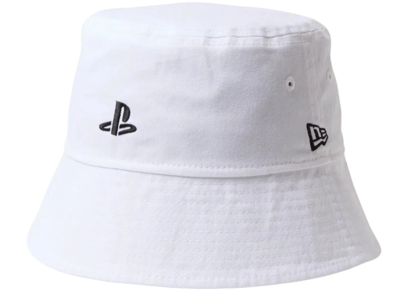 New Era x Playstation Bucket Hat White
