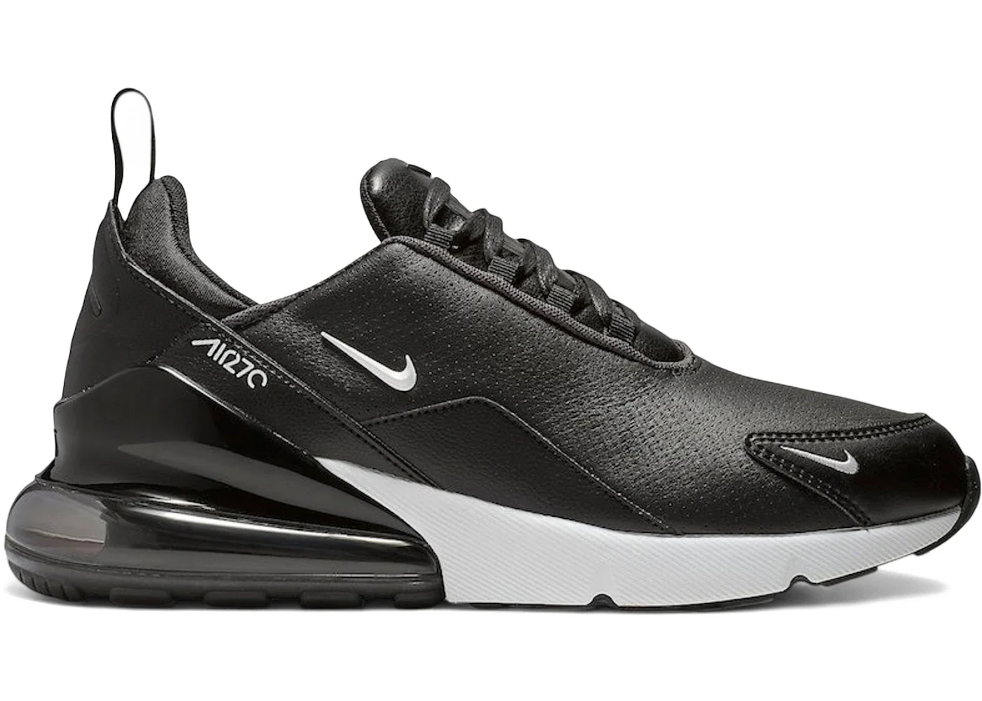 Nike Air Max 270 Premium Leather Black White