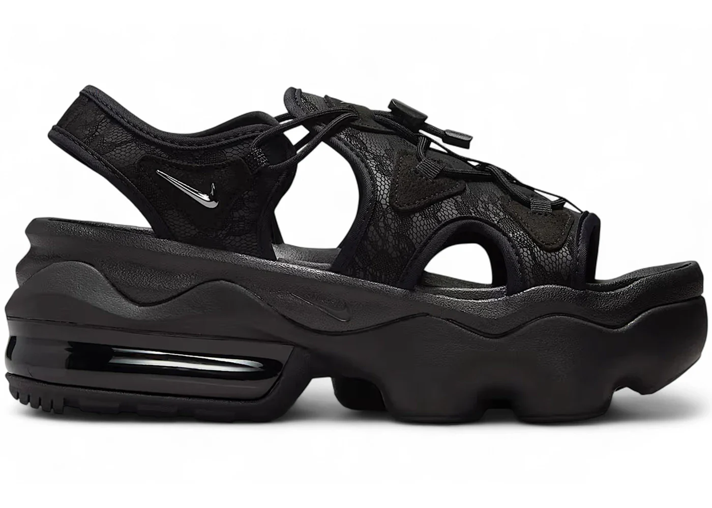 Nike Air Max Koko Black Lace Metallic Silver (Women's)