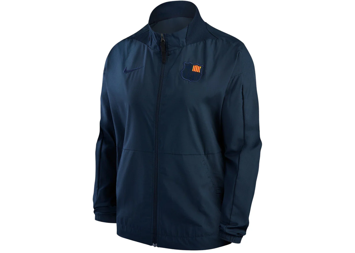 Nike Barcelona Women's Team Anthem Raglan Performance Full-Zip Jacket Blue
