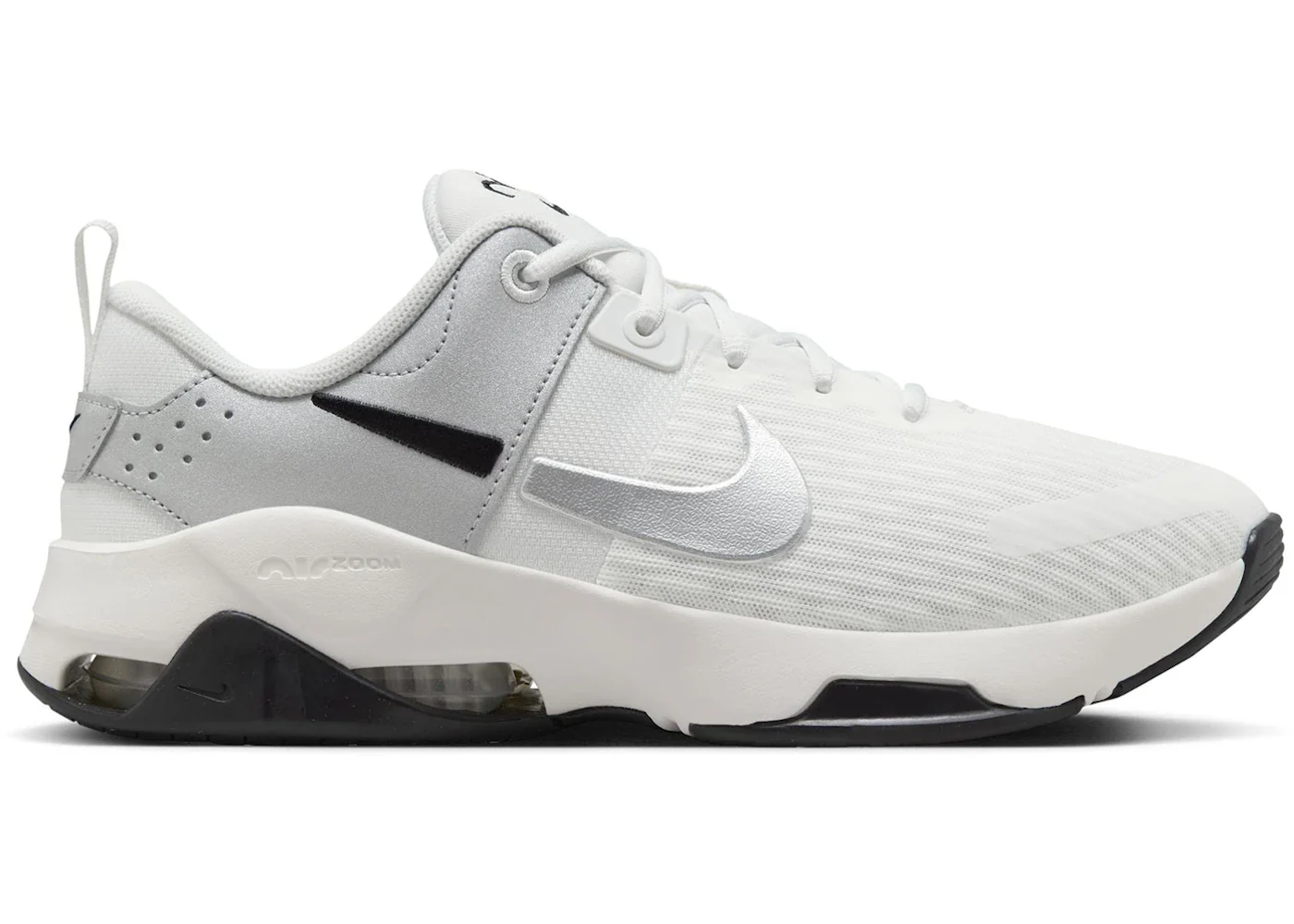 Nike Bella 6 Premium Summit White Black Metallic Silver (Women's)