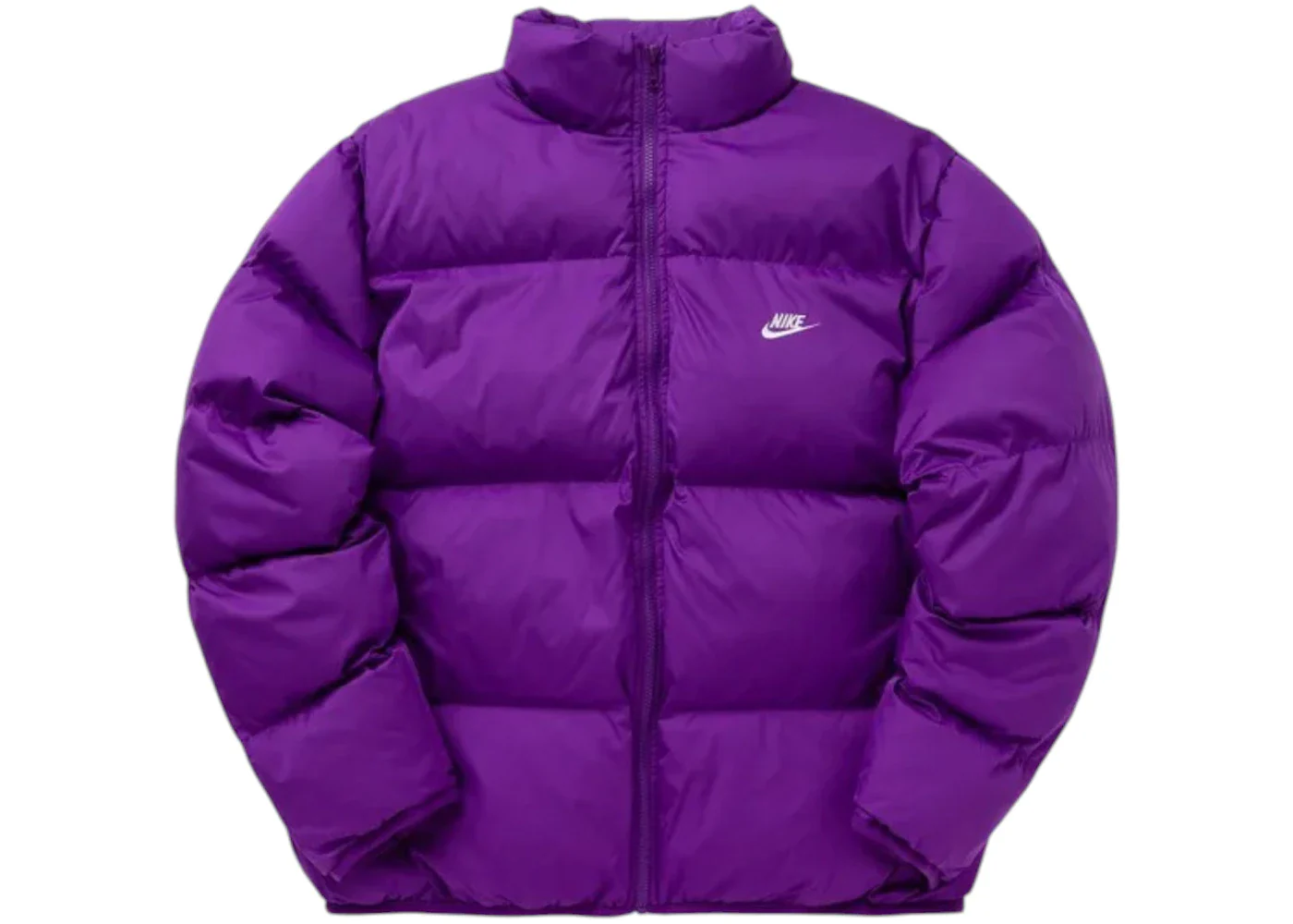 Nike Club Puffer Winter Jacket Purple