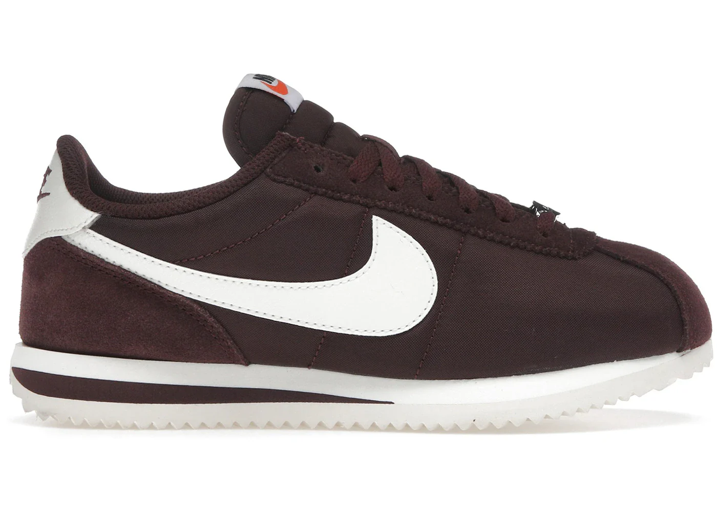 Nike Cortez Textile Burgundy Crush Sail (Women's)