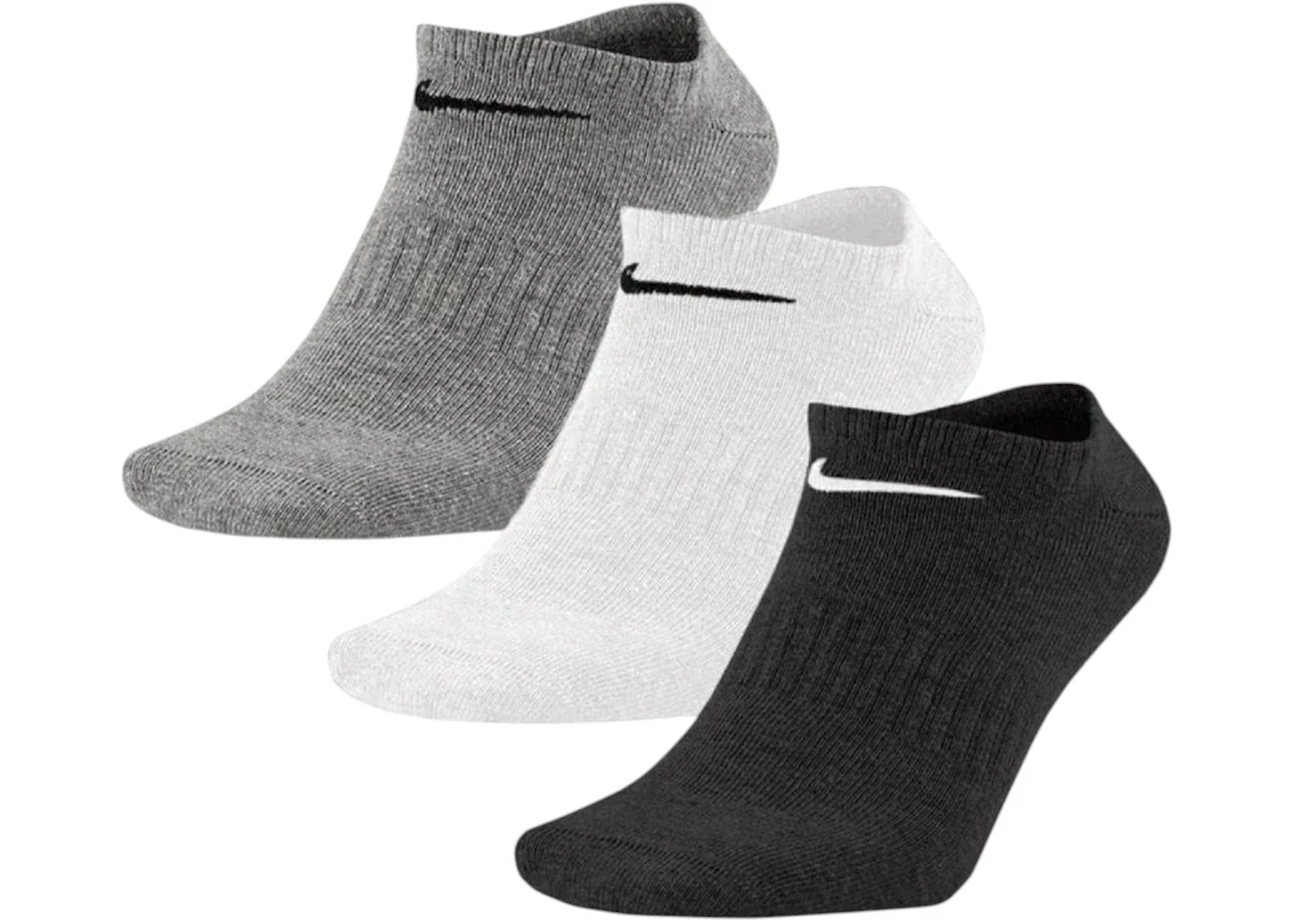 Nike Everyday Cushioned Training No Show Socks Black