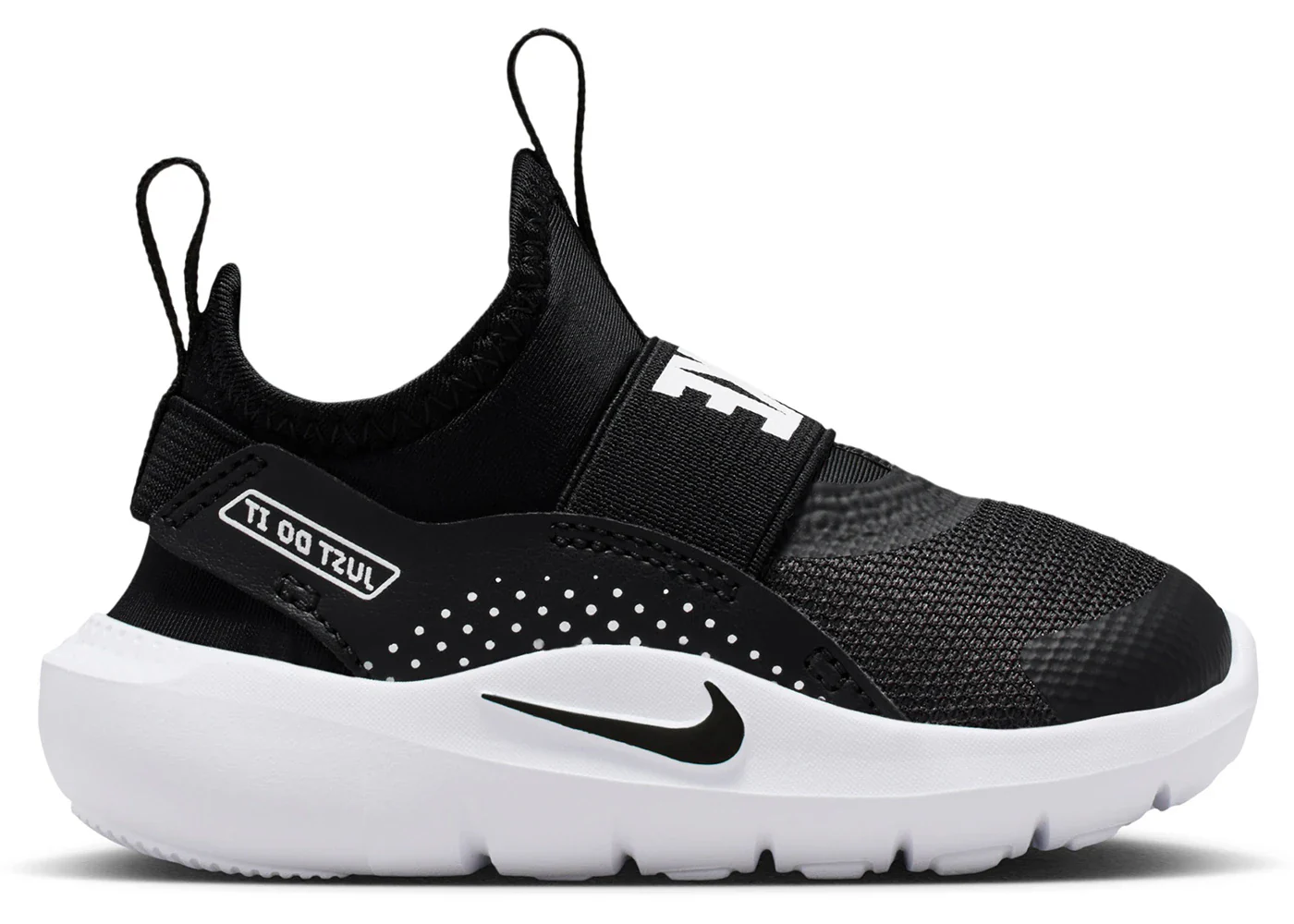 Nike Flex Runner 4 Black White (TD)