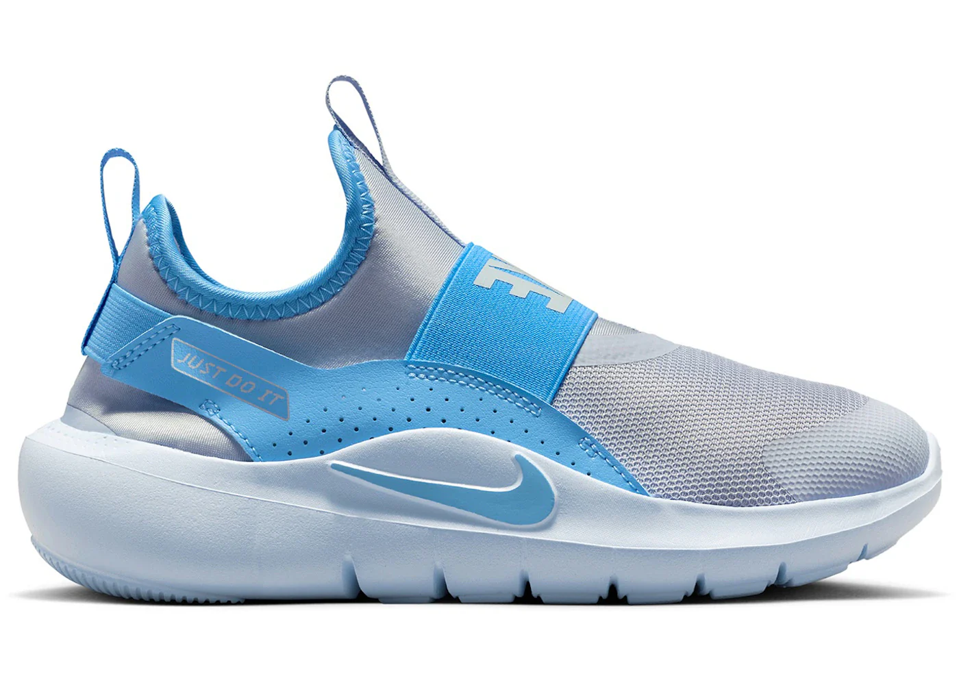 Nike Flex Runner 4 Ghost Football Grey University Blue (GS)