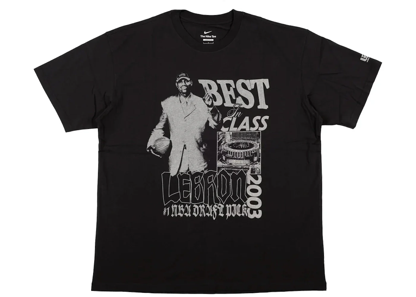 Nike LeBron James "Best In Class" Basketball T-shirt Black