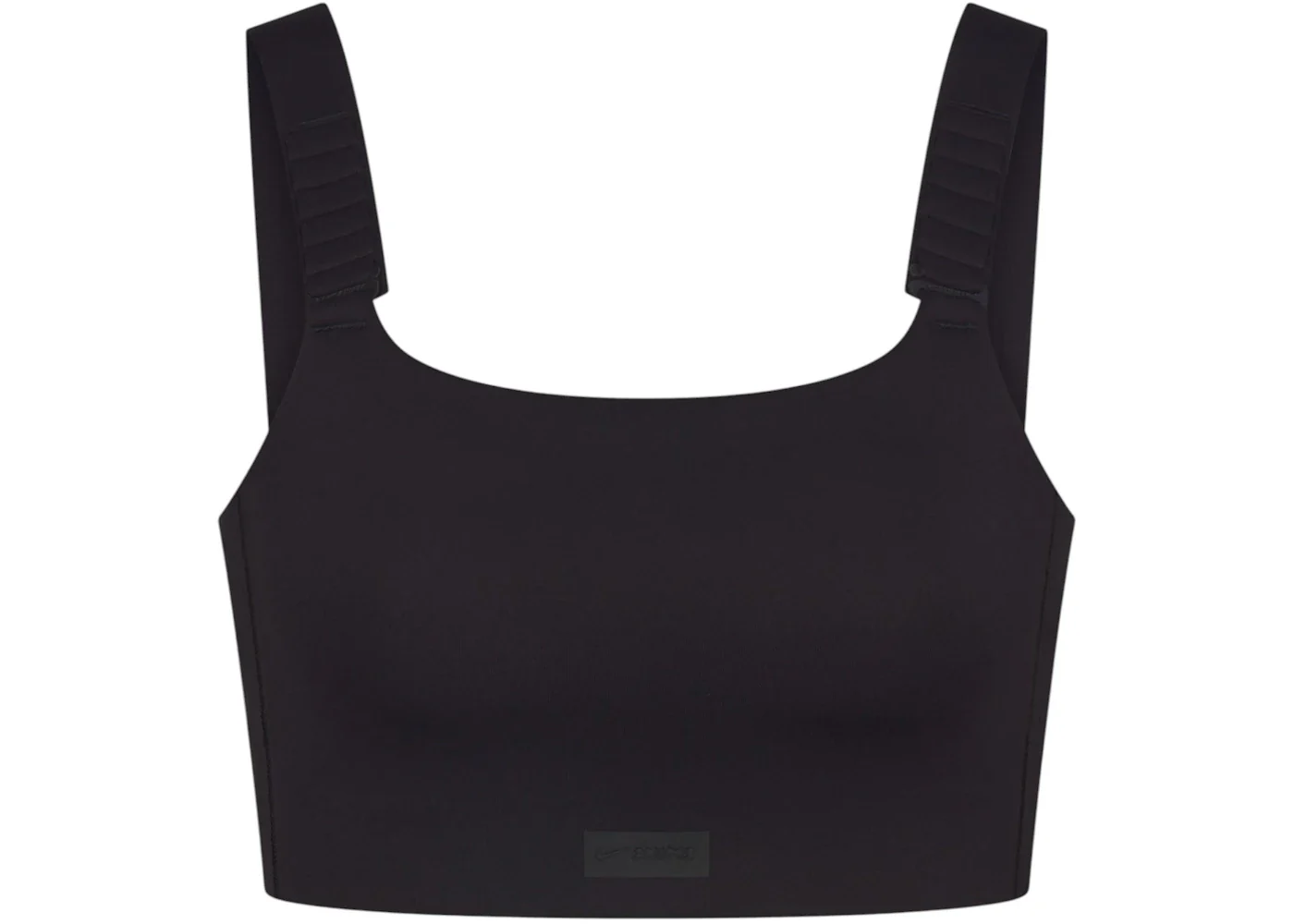 Nike x SKIMS Women's Matte Wide Strap Bra Obsidian