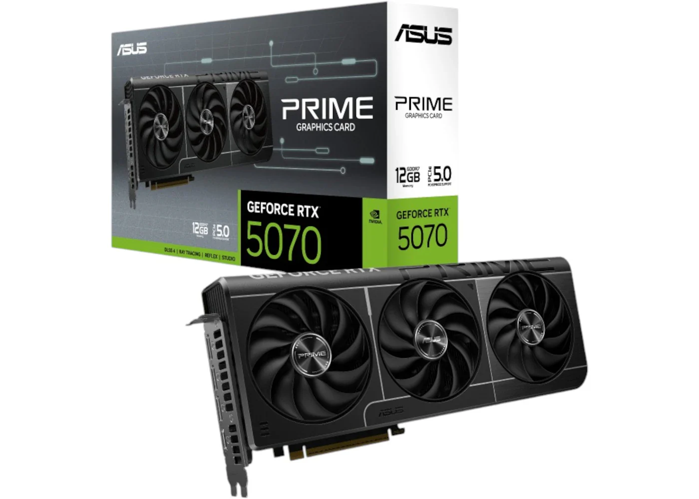 NVIDIA ASUS PRIME GeForce RTX 5070 12GB 90YV0M11-M0NA00