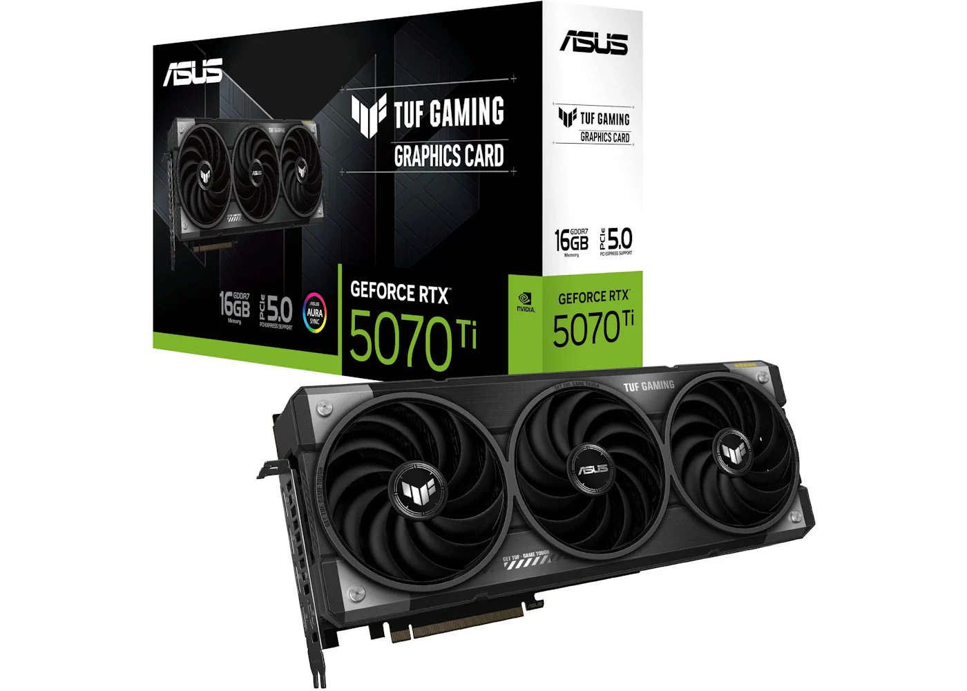 NVIDIA ASUS TUF Gaming GeForce RTX 5070 Ti 16GB TUF-RTX5070TI-16G-GAMING