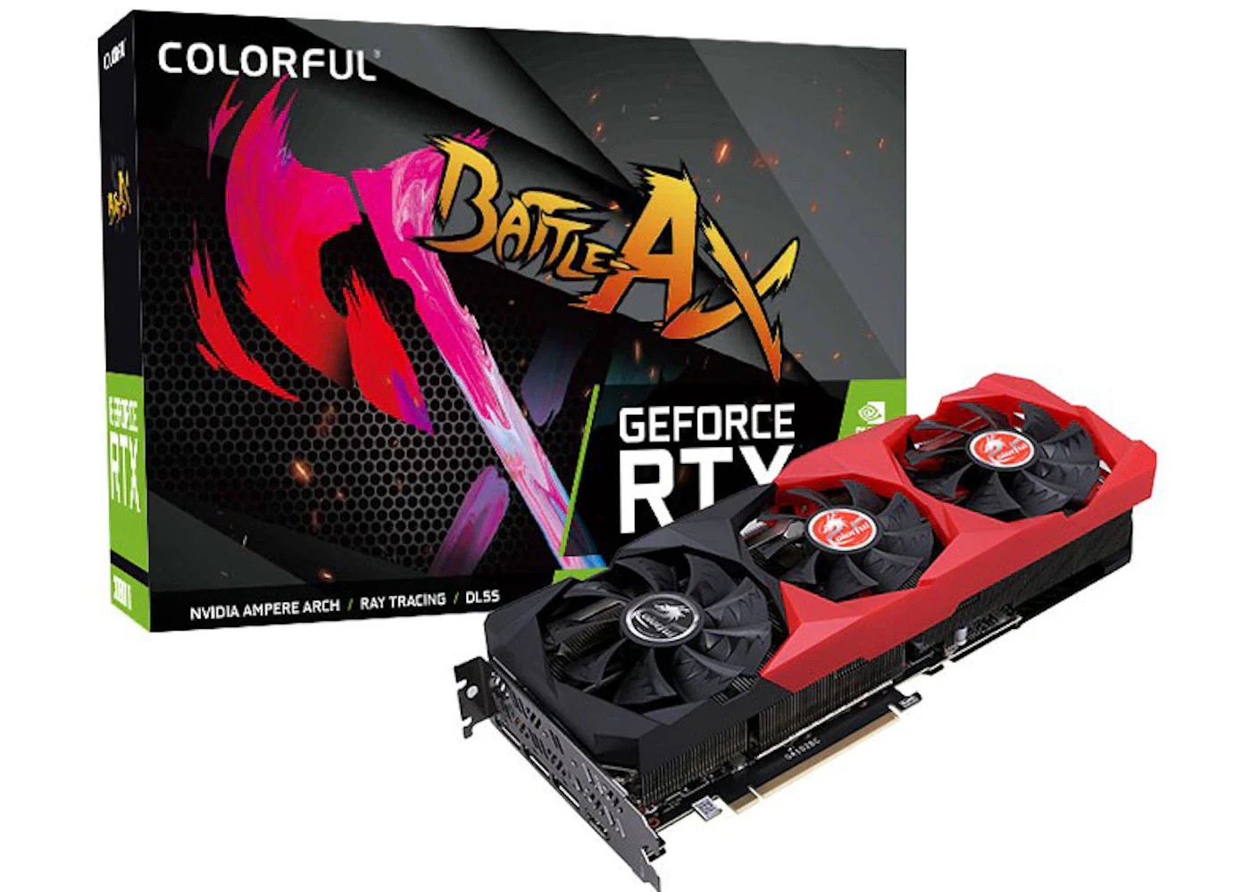 NVIDIA COLORFUL iGame GeForce RTX 3080 Ti Battle-AX NB-V 12G Graphics Card