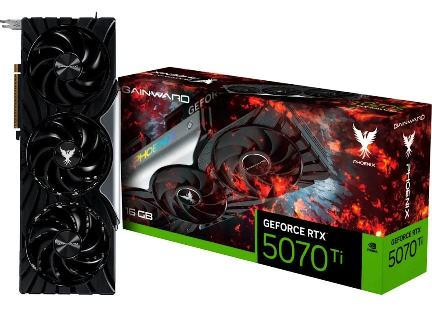NVIDIA Gainward GeForce RTX 5070 Ti Phoenix NE7507T019T2-GB2031X