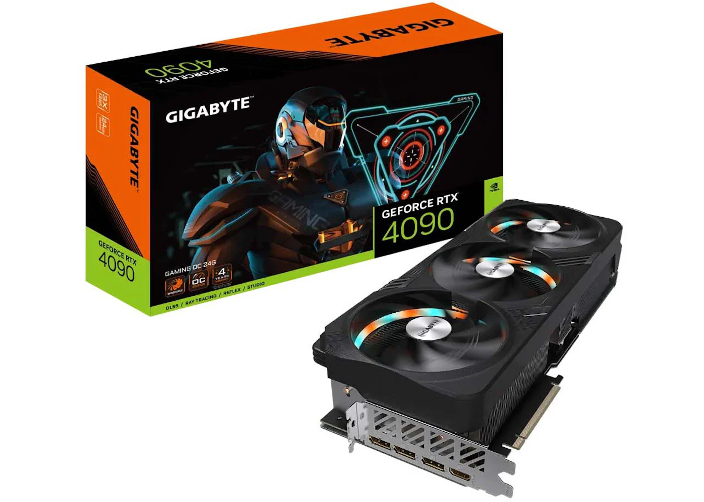 NVIDIA GIGABYTE GeForce RTX 4090 GAMING OC 24G Graphics Card GV-N4090GAMING OC-24GD