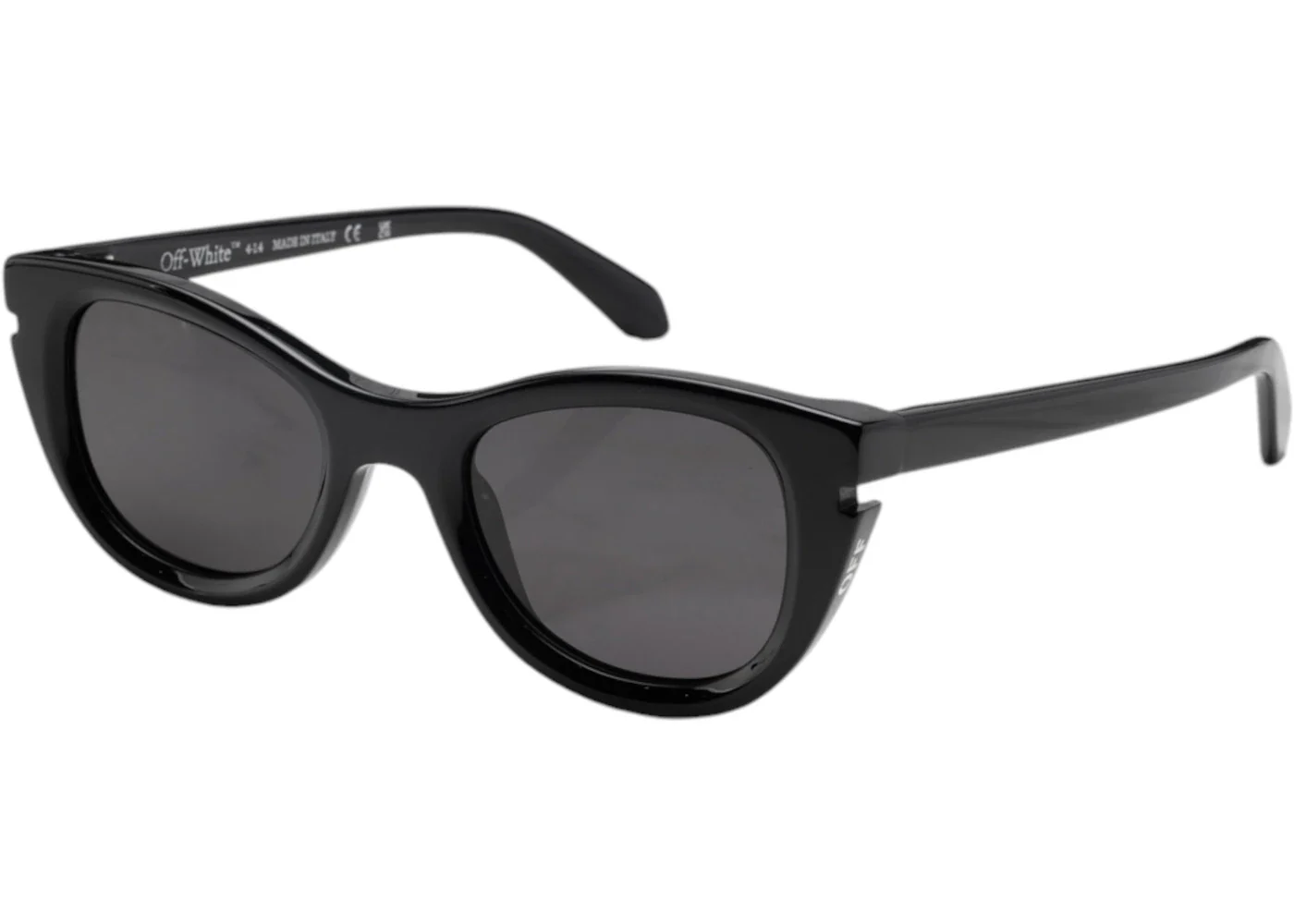 OFF-WHITE Boulder Sunglasses Black Dark Grey (OERI112S24PLA0011007-FR)