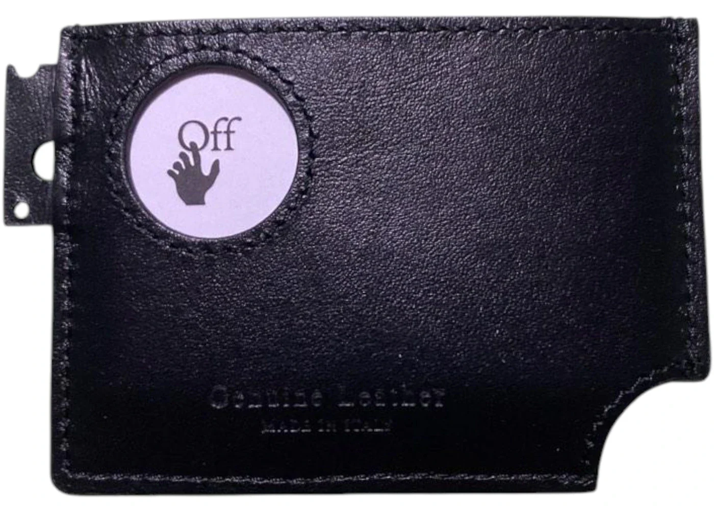 OFF-WHITE Meteor Card Holder Black
