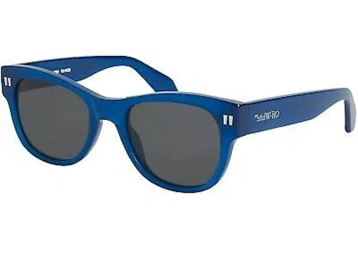 OFF-WHITE Moab Sunglasses Blue/Dark Grey (OERI107S24PLA0014507-FR)